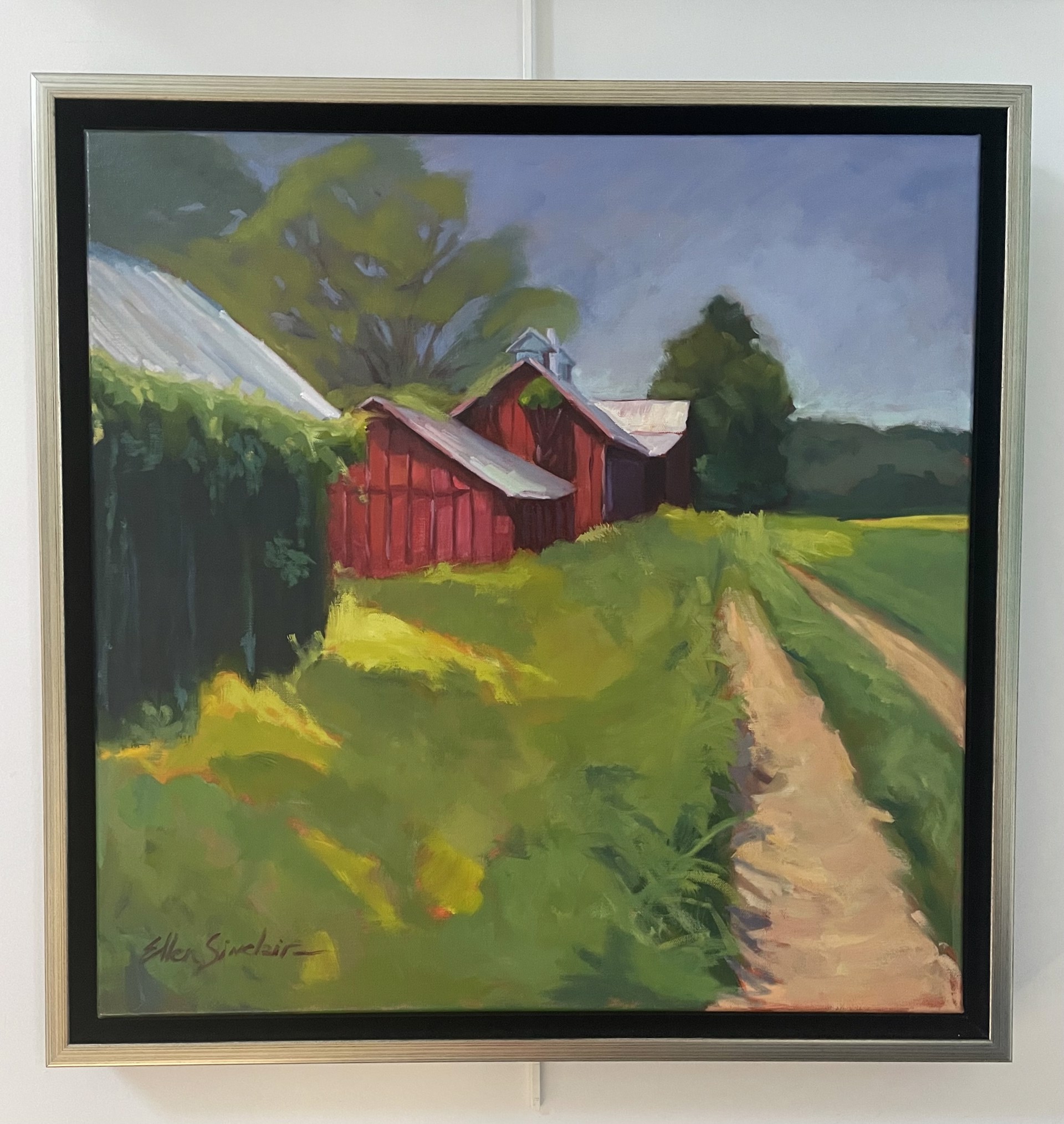 Red Barns by Ellen Sinclair