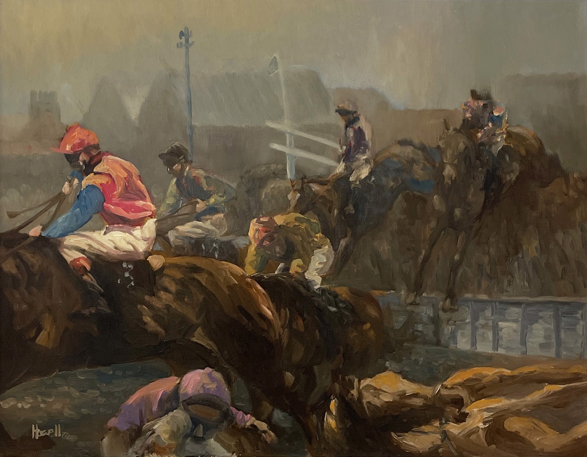 Steeplechase by Peter Howell