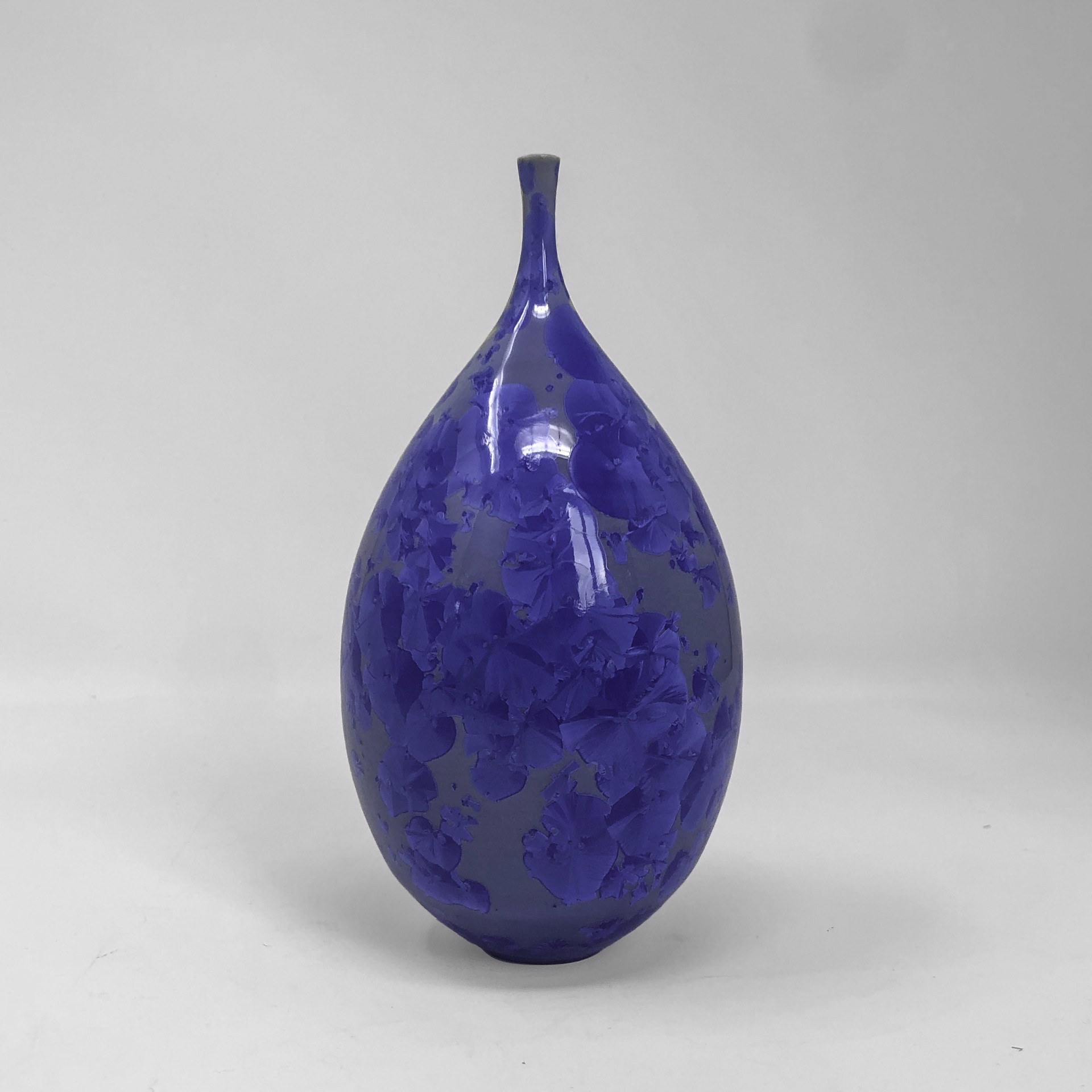 Sky Blue Vase I by Jim Keffer