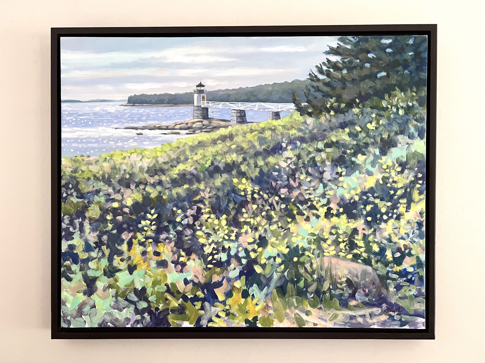 Springtime at Marshall Point Lighthouse by Holly L. Smith