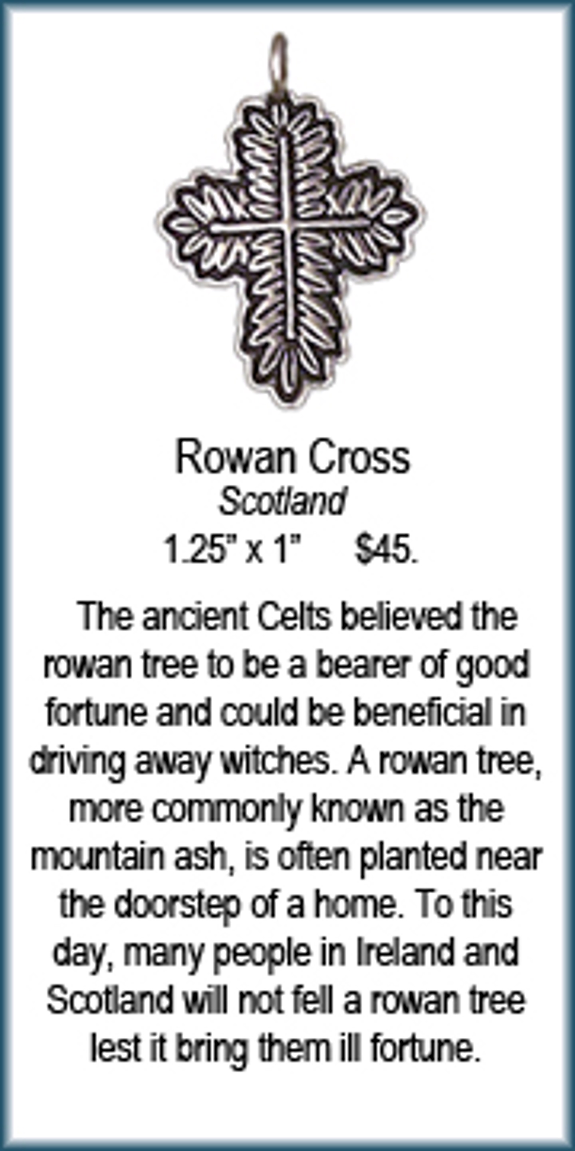 Cross - Rowan by Deanne McKeown