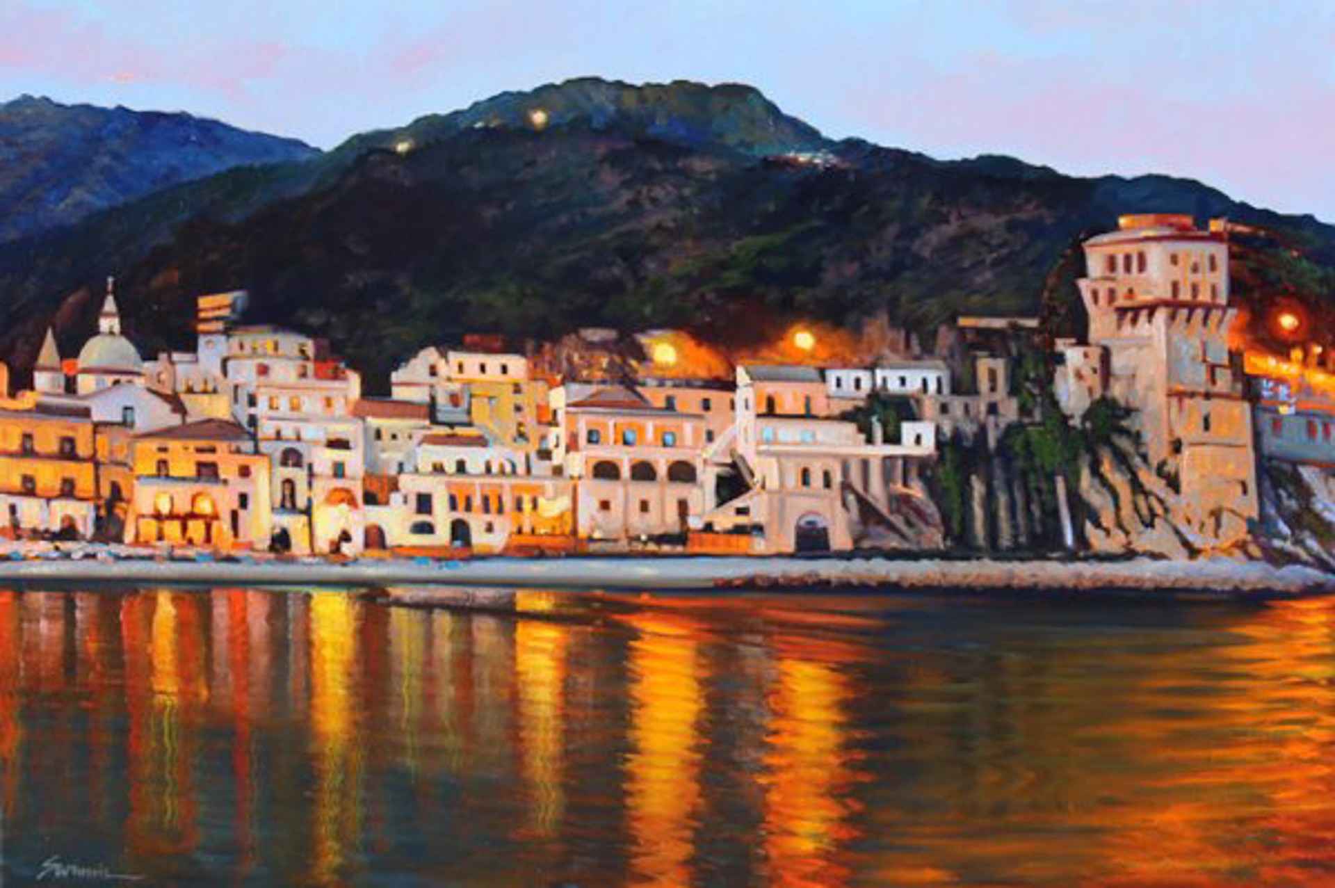 Swimm: Amalfi Coast Nocturne by Tom Swimm
