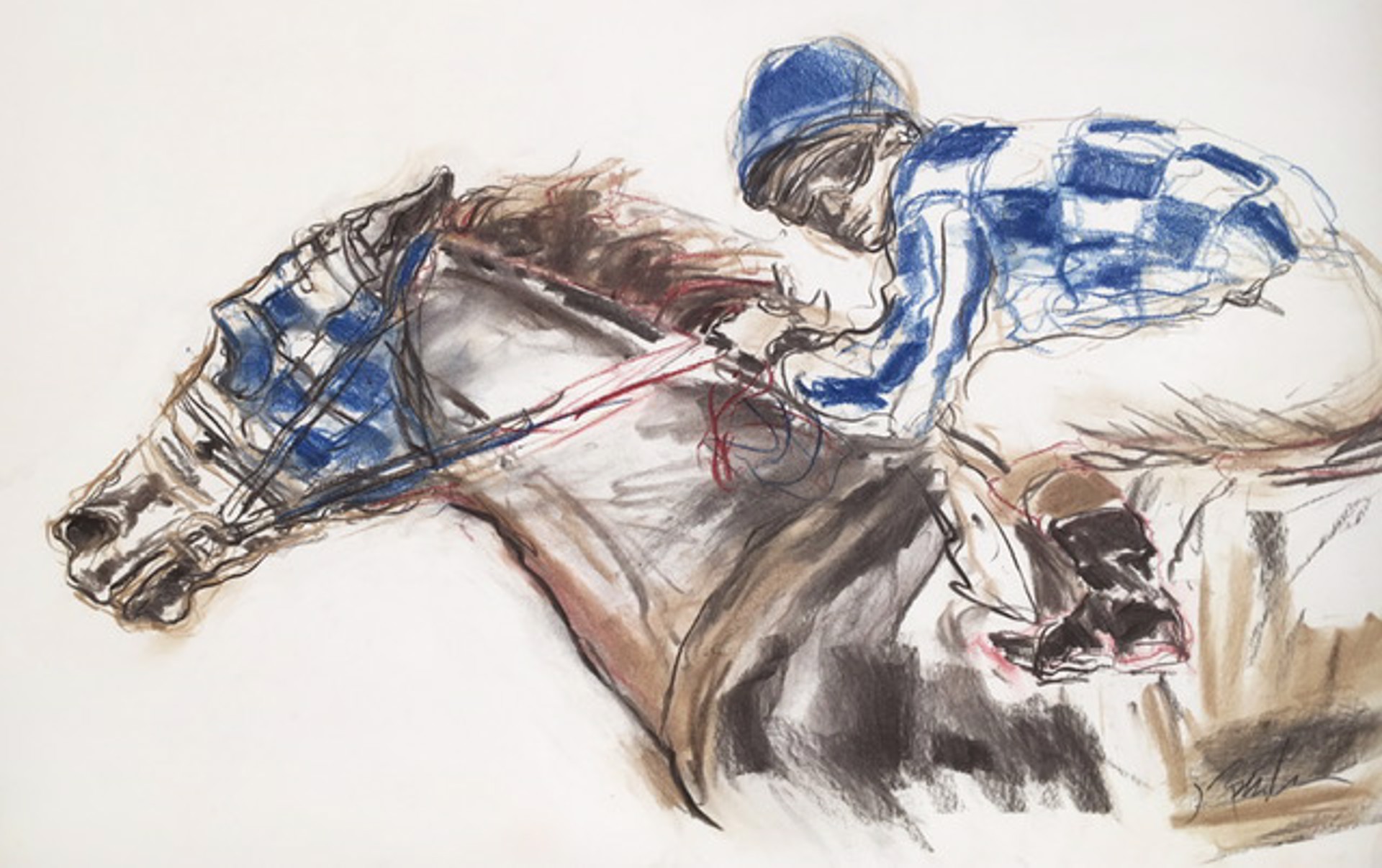 SECRETARIAT by Jeaneen Barnhart