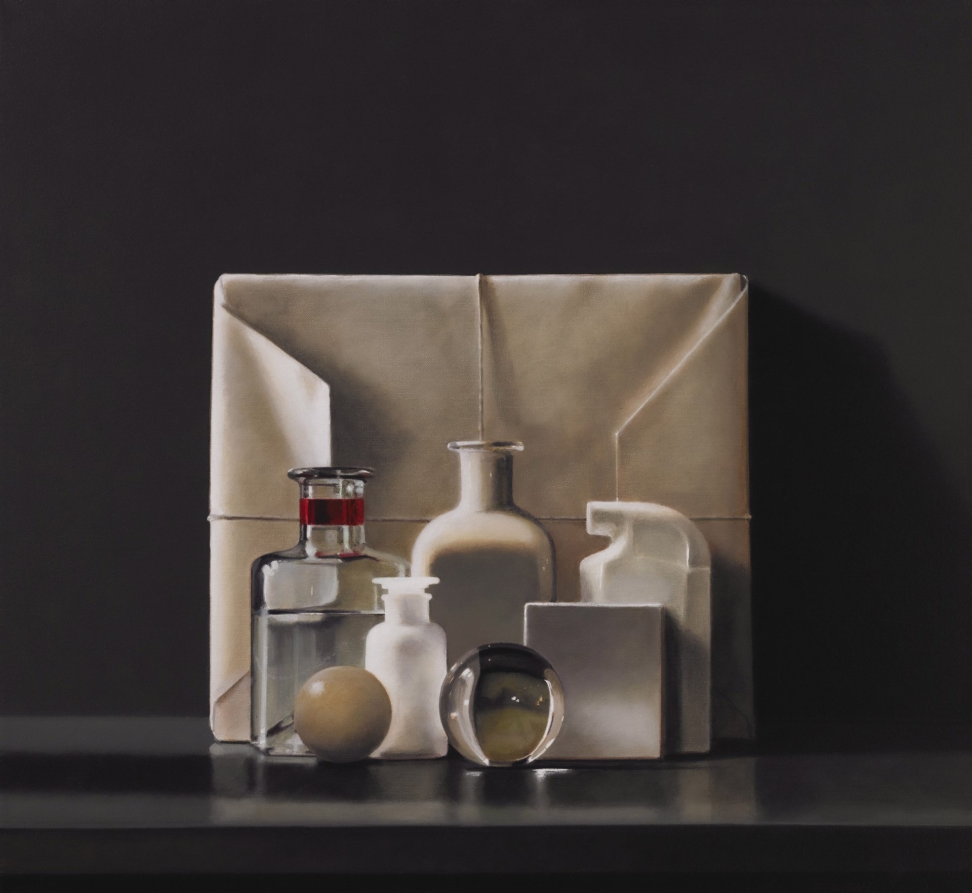 Still Life with Package by Guy Diehl