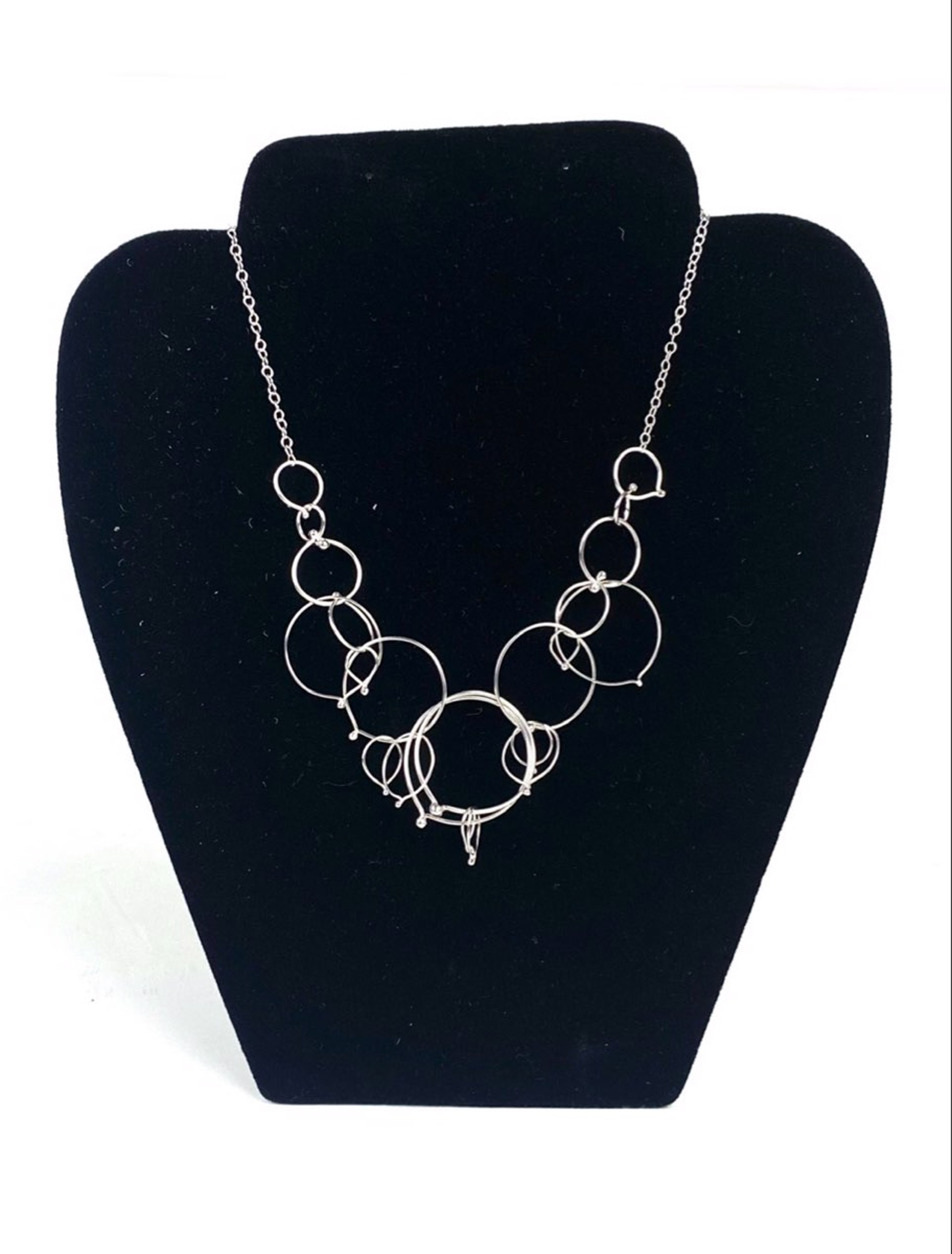 Multi-Circle Necklace by Nichole Collins