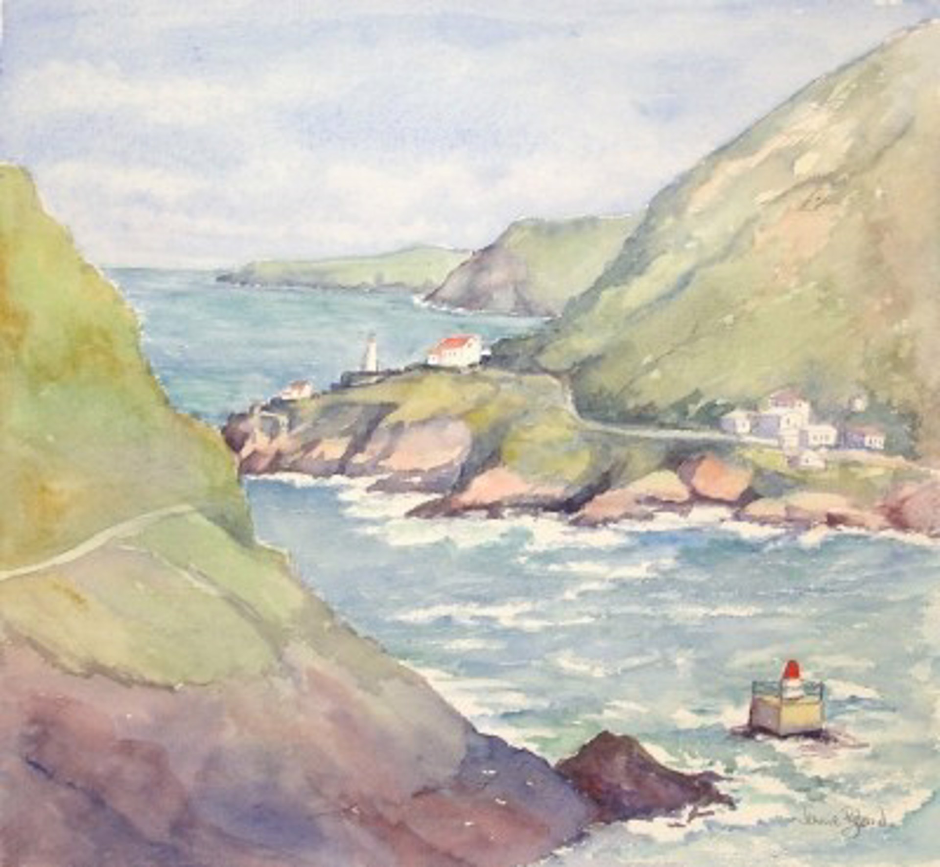 The Narrows – Lighthouse of St. John’s by Jennie Ryland
