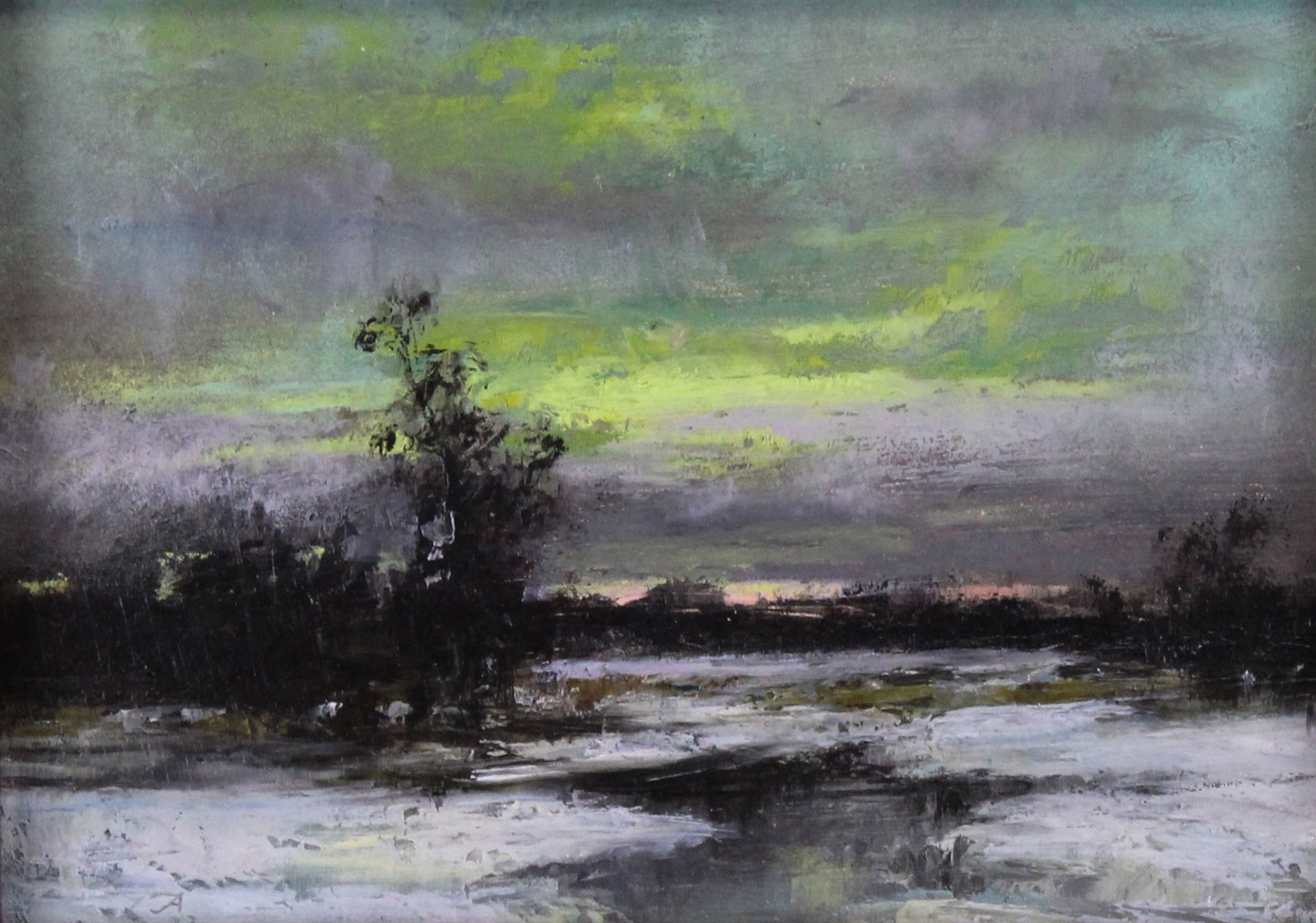 Winter Dusk by John Andersen