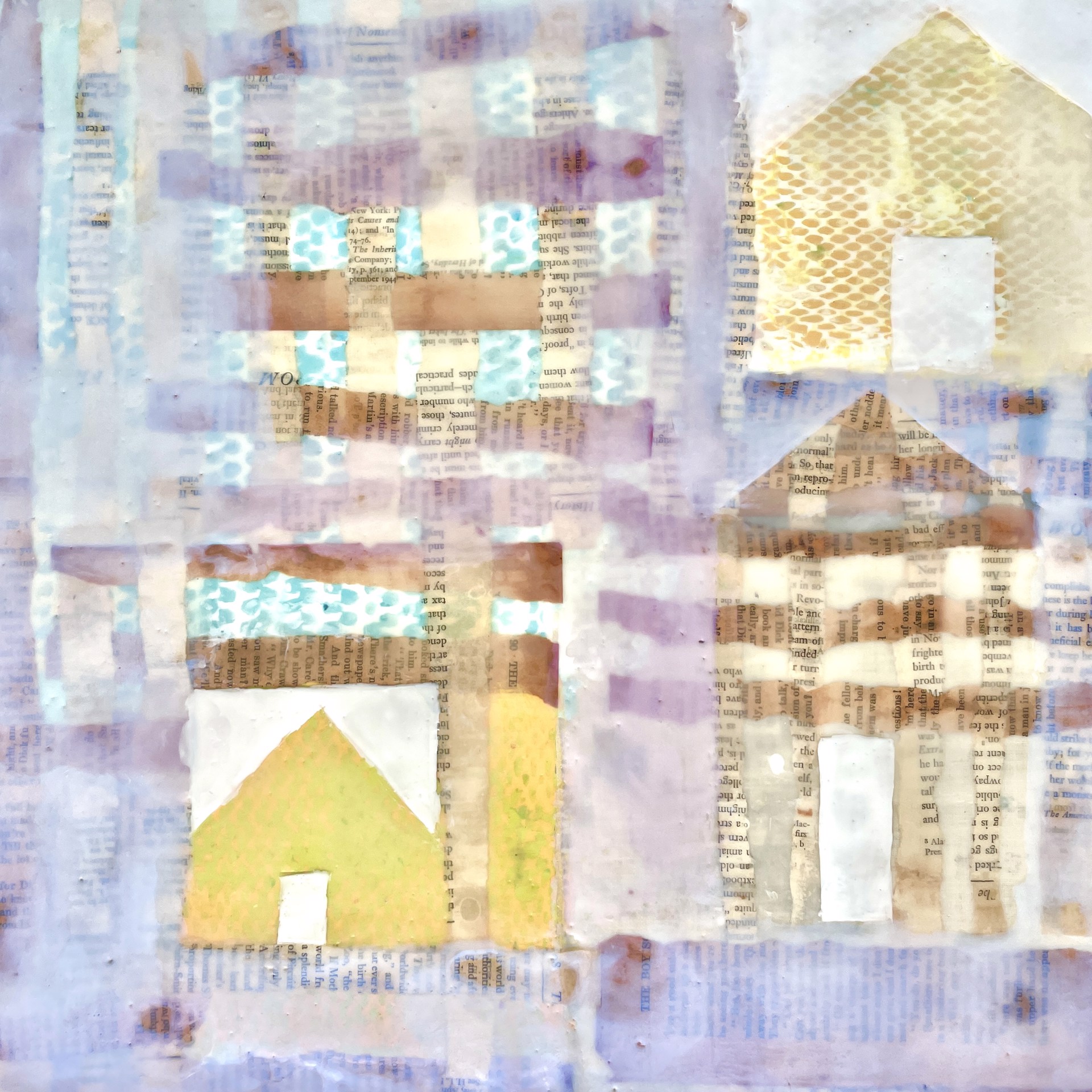 Beneath the Surface Series: Trio of Houses by Willa Vennema