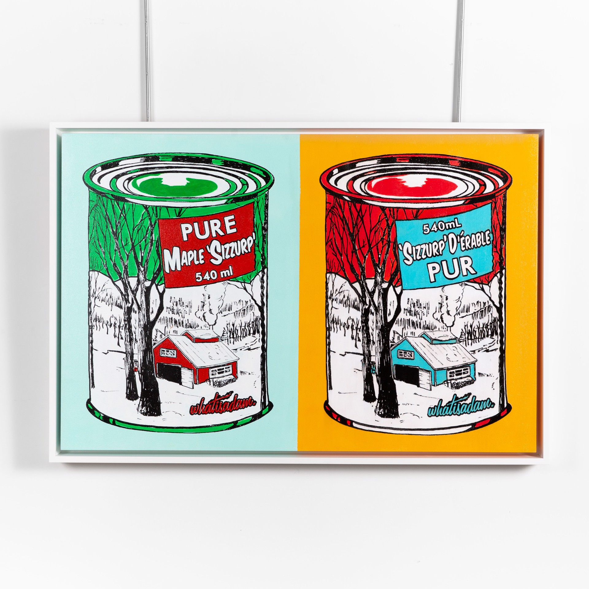 Maple Can - Diptych 1 by Whatisadam
