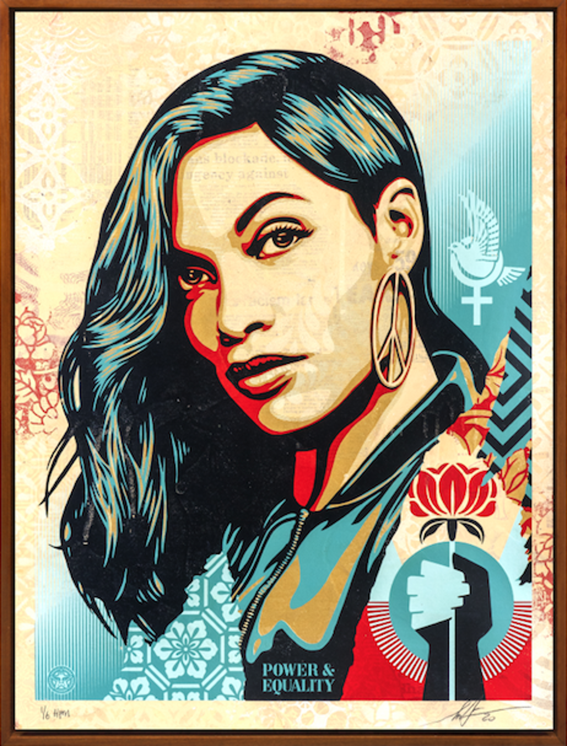 Power and Equality: Flower by Shepard Fairey / Limited editions