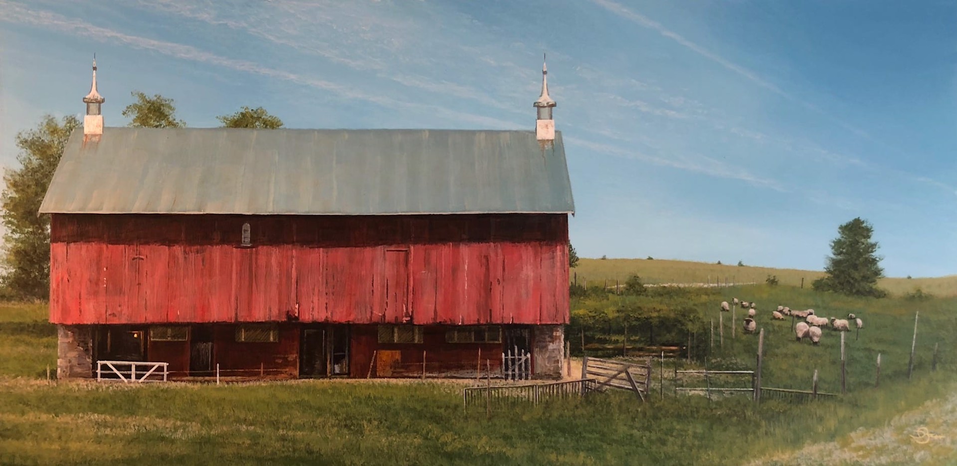 Out to Pasture by Del-Bourree Bach