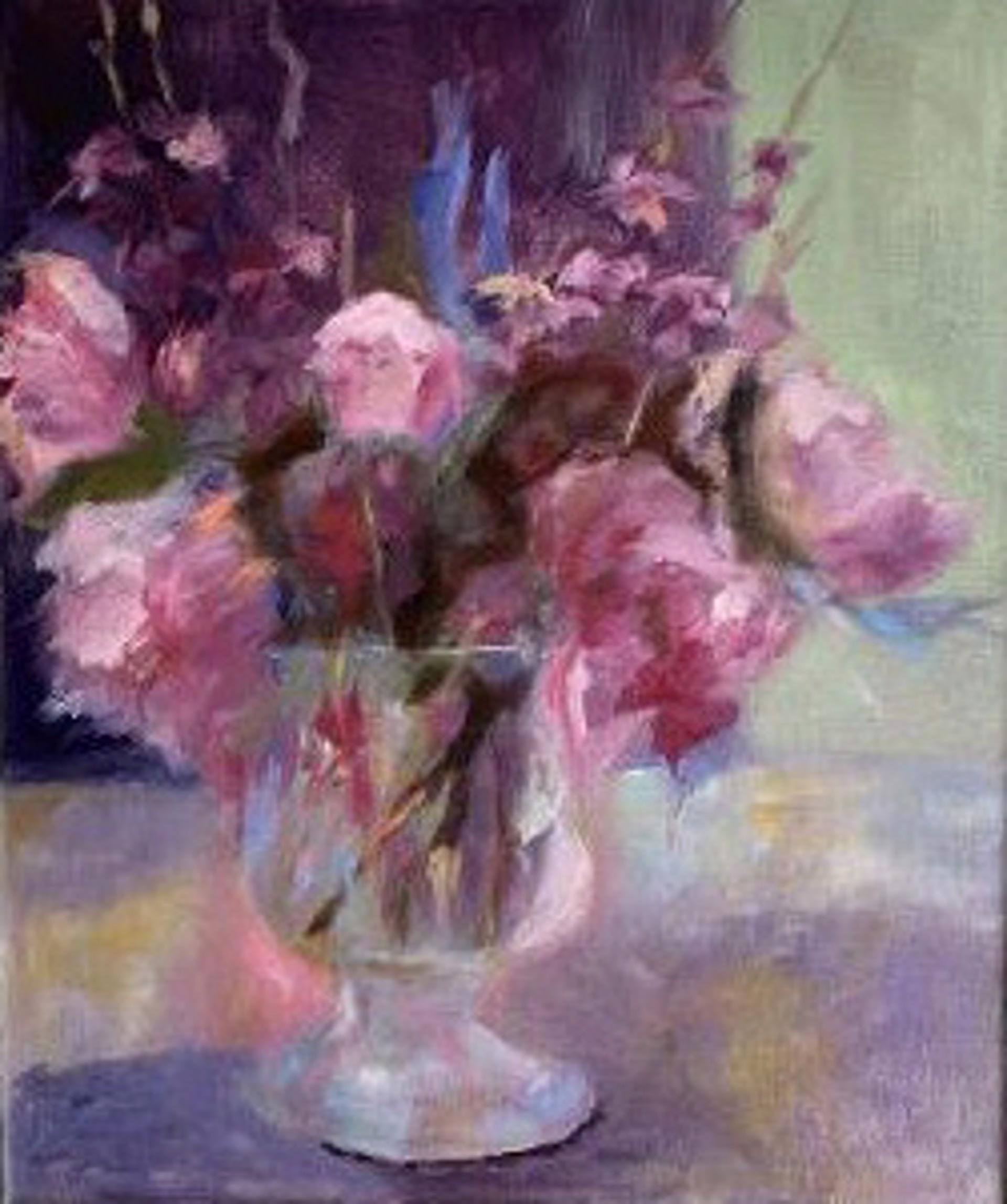 Peonies for Fiona by Linda Lewis