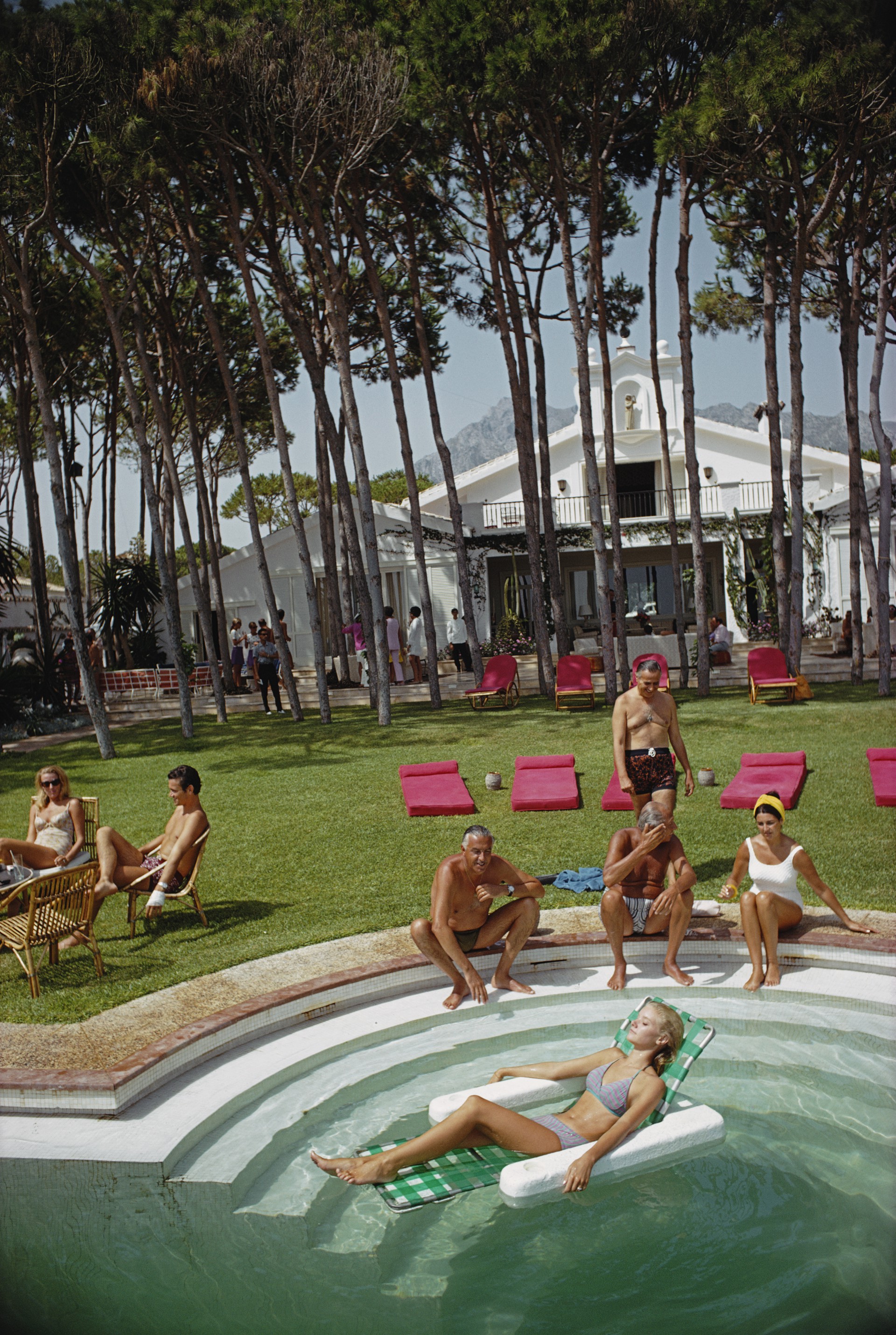 Marbella House Party by Slim Aarons
