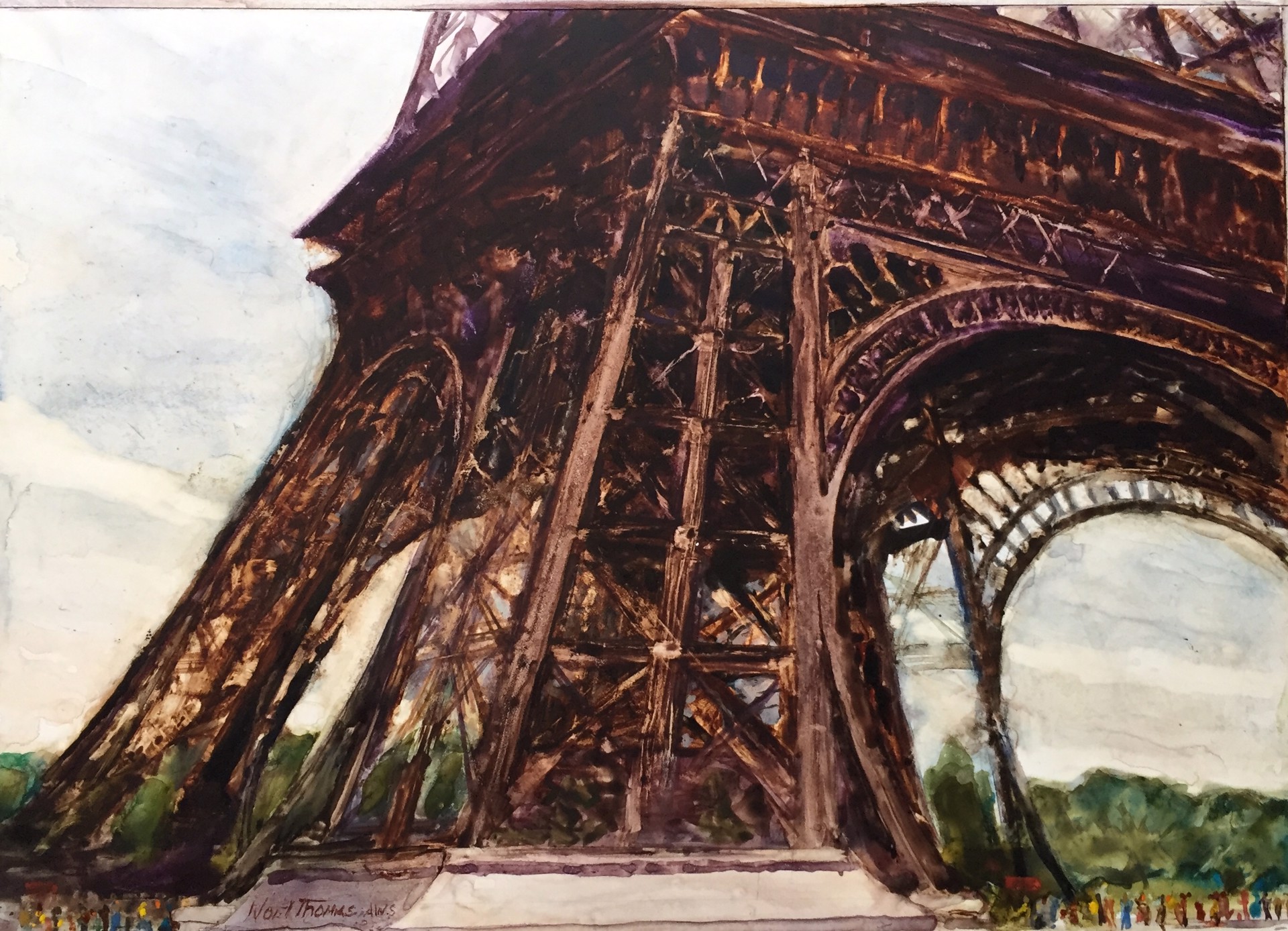 Eiffel Tower by Noel Thomas