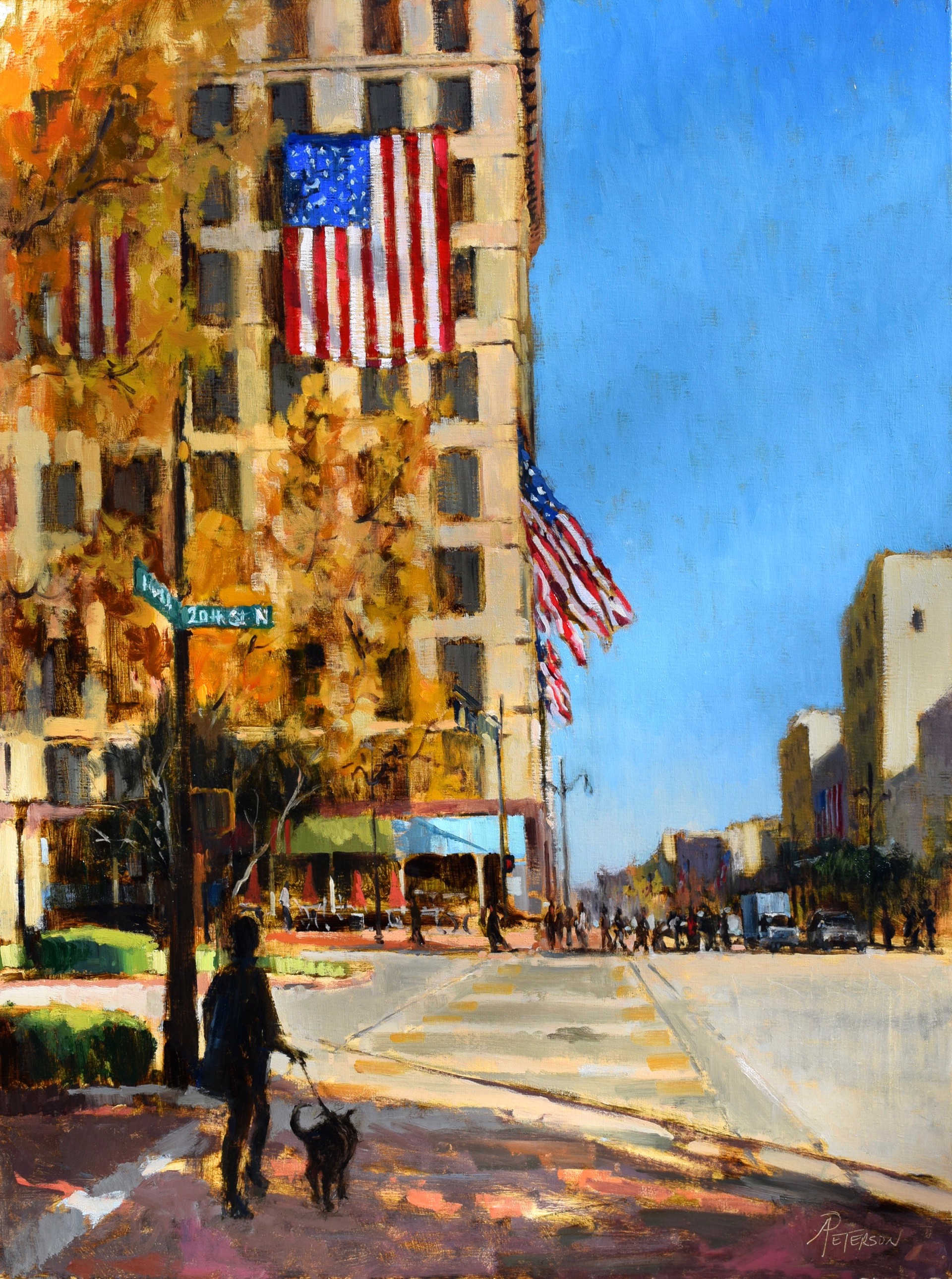 Veterans Day Morning by Amy R. Peterson