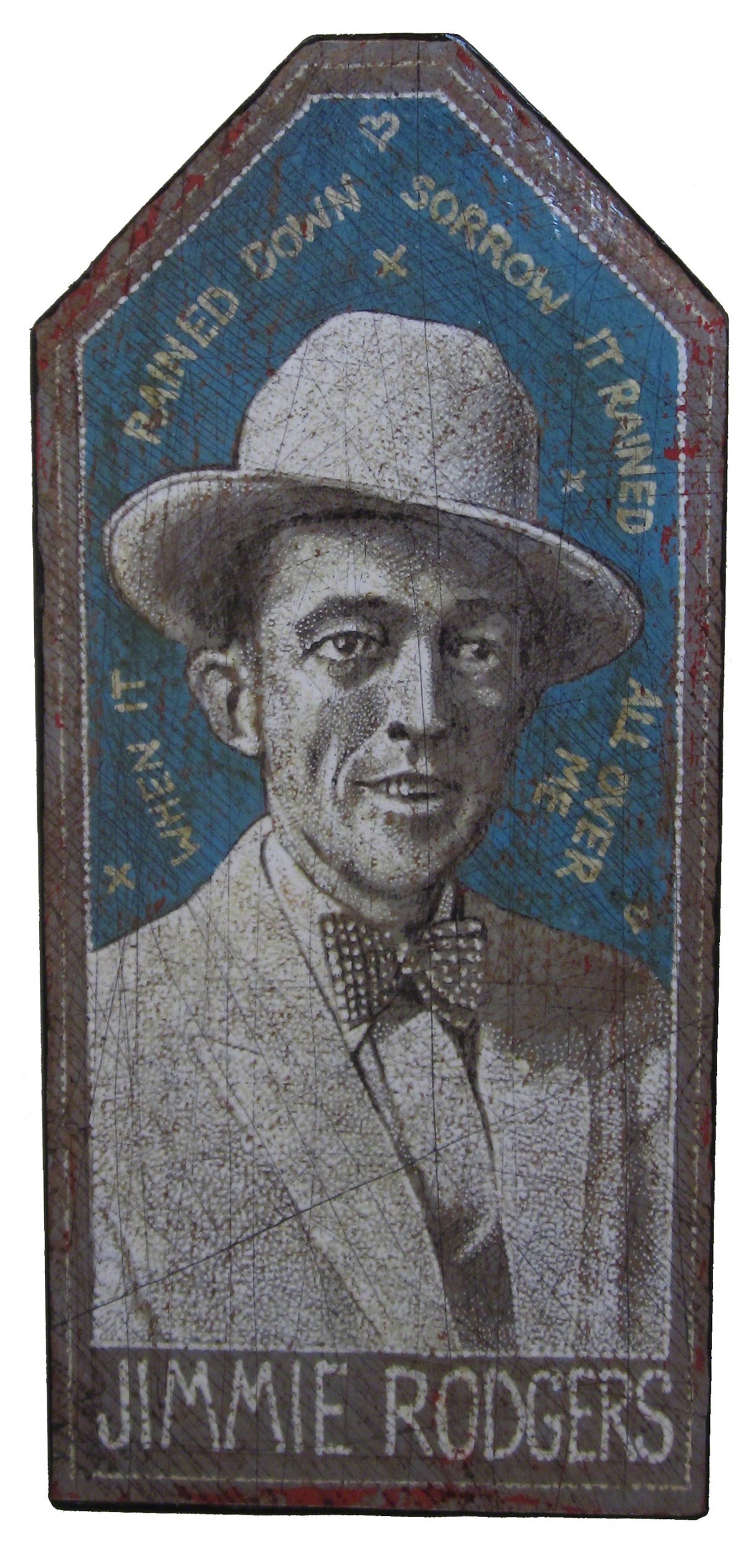 Jimmie Rogers (A.P.) by Jon Langford