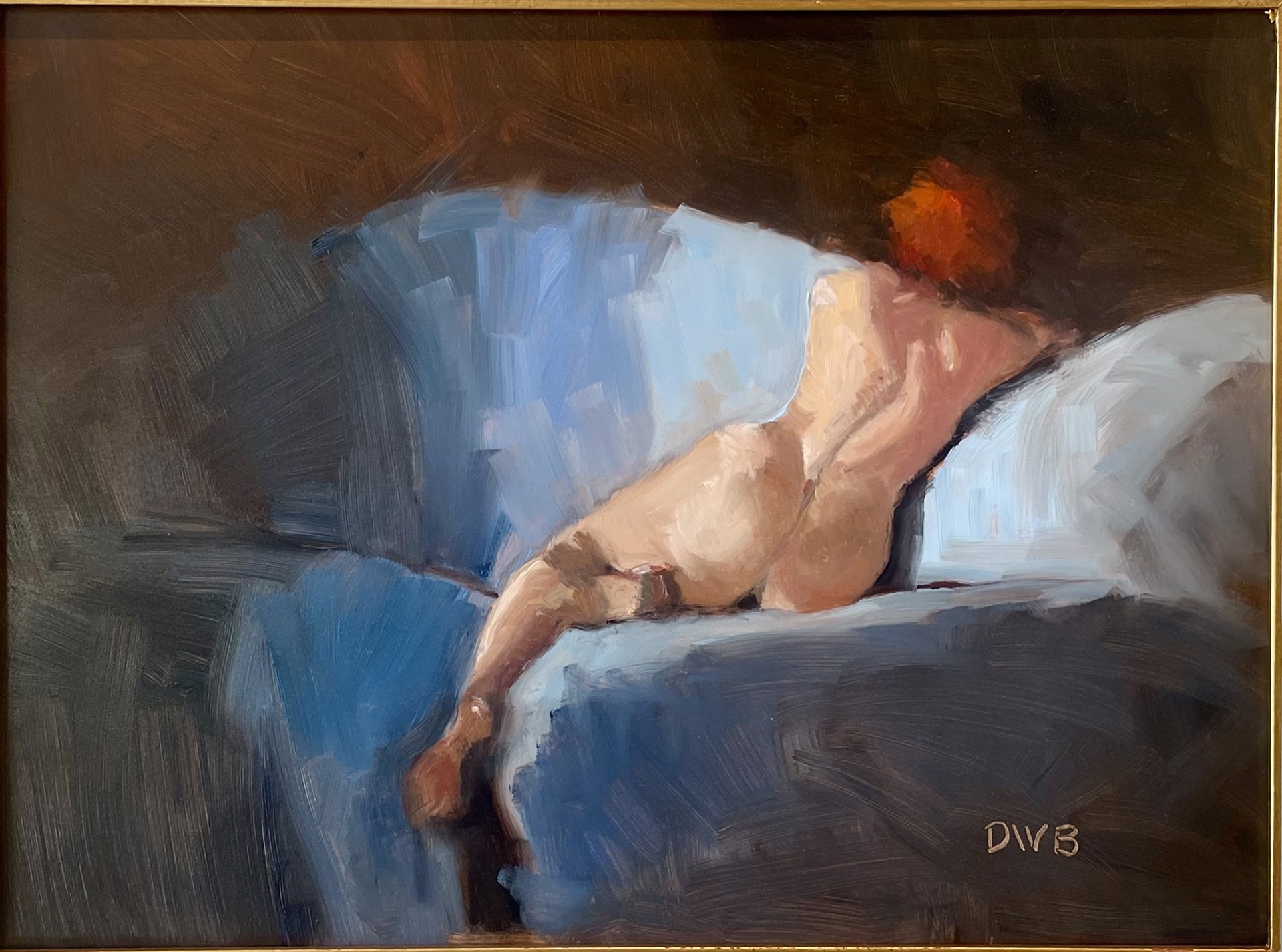 Reclining Nude by Don Beck