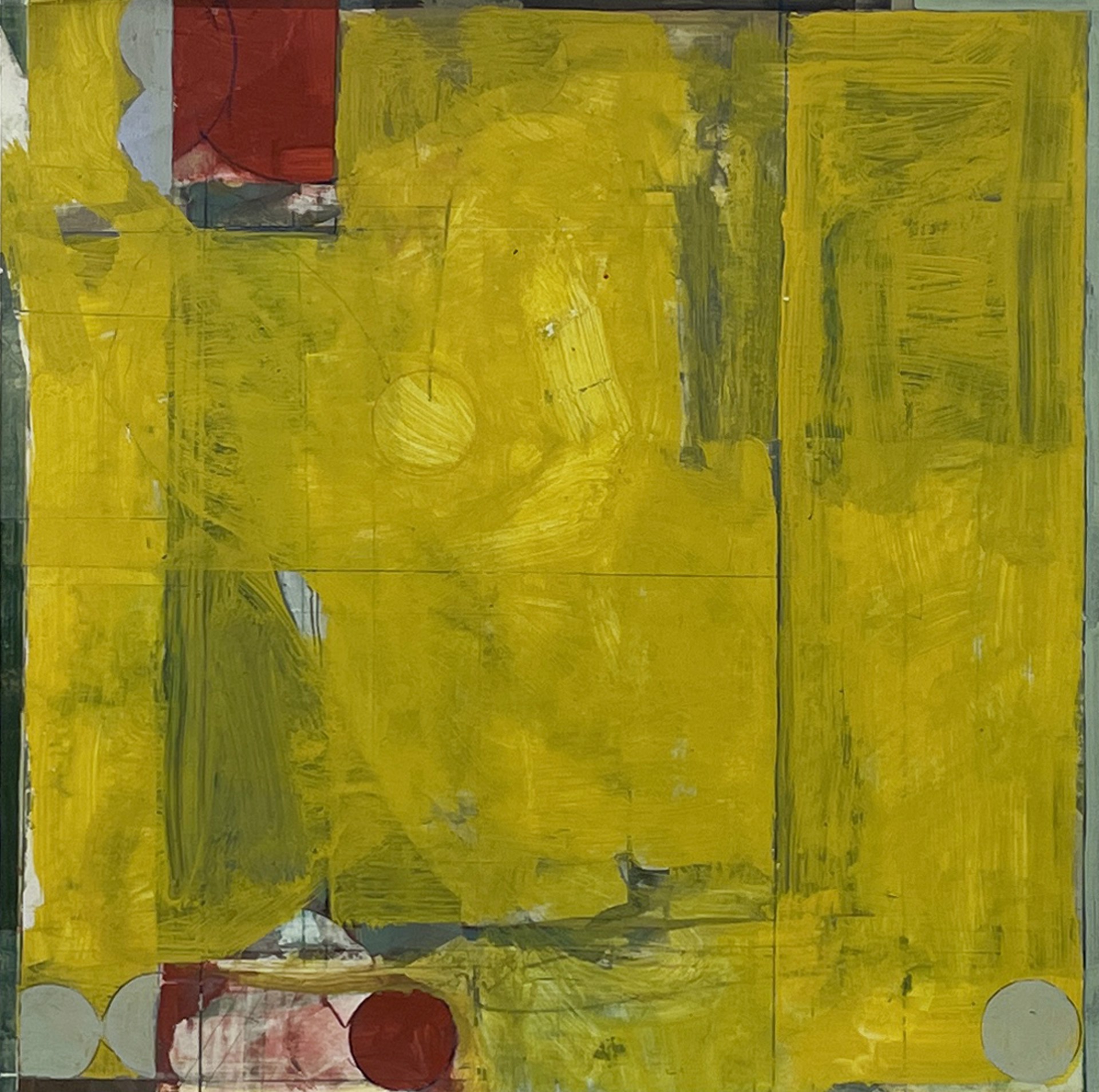 Yellow Abstract by James O'Shea