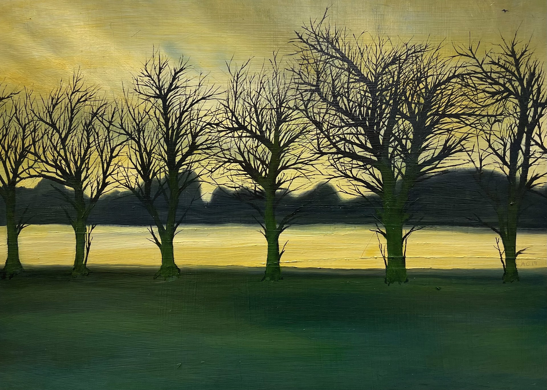 Evening on the River (M150) by Alan Gerson