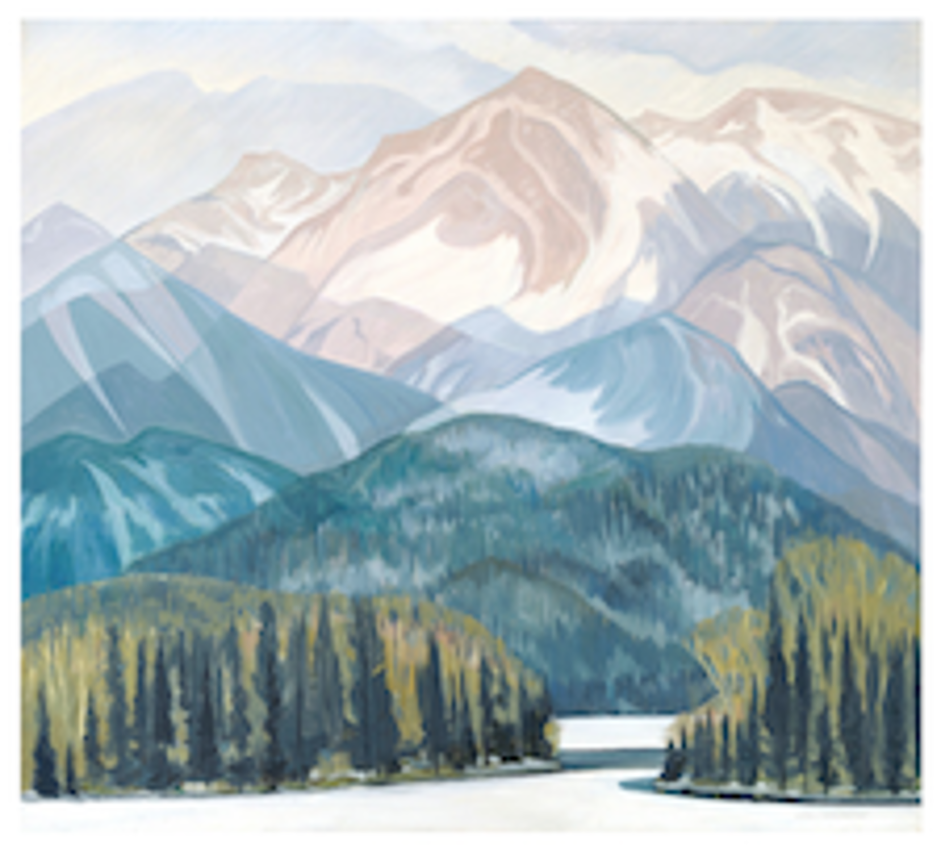 Springtime in the Rockies by Doris McCarthy