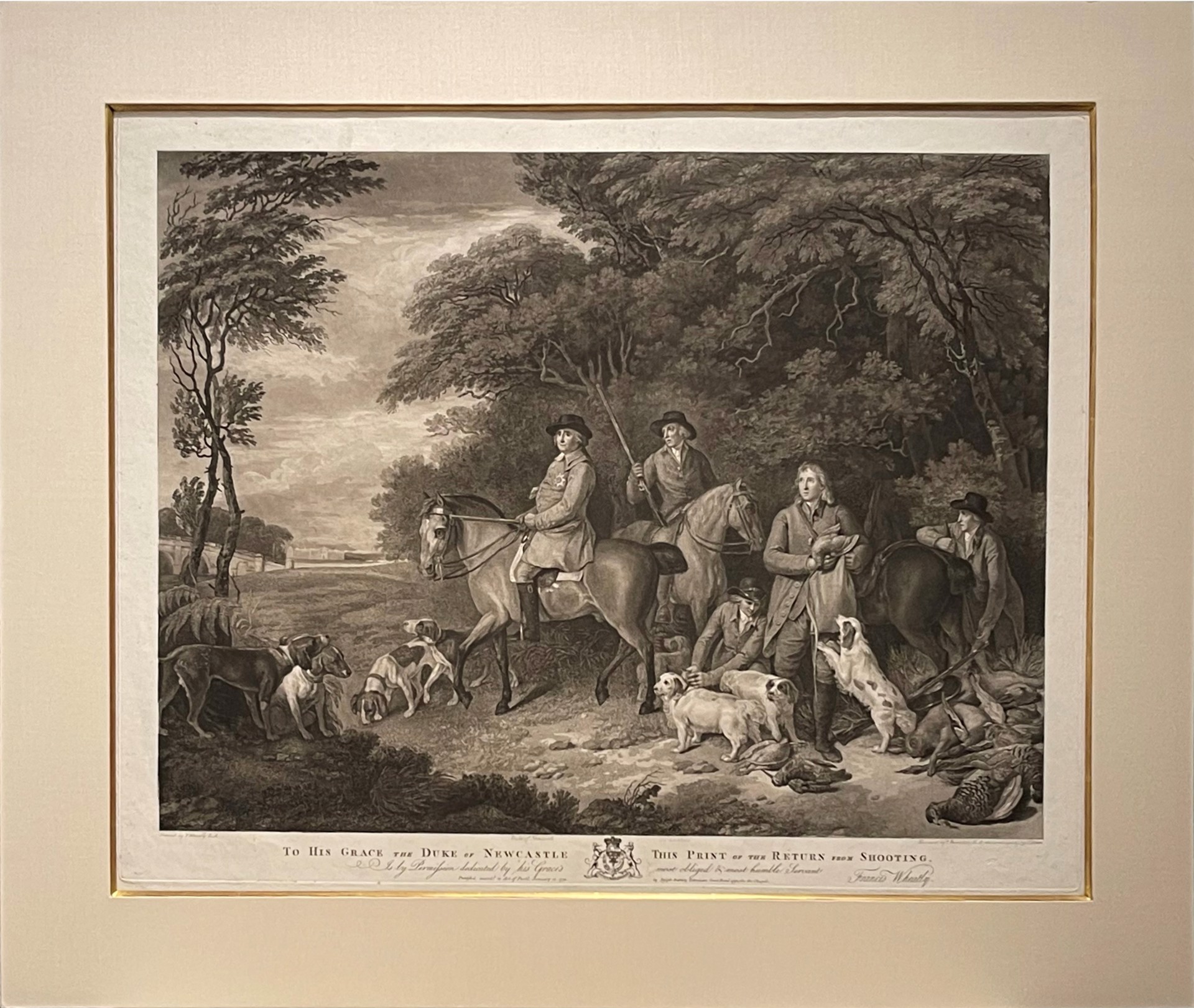 Return From Shooting, 1792 by Francis Wheatly, R.A.