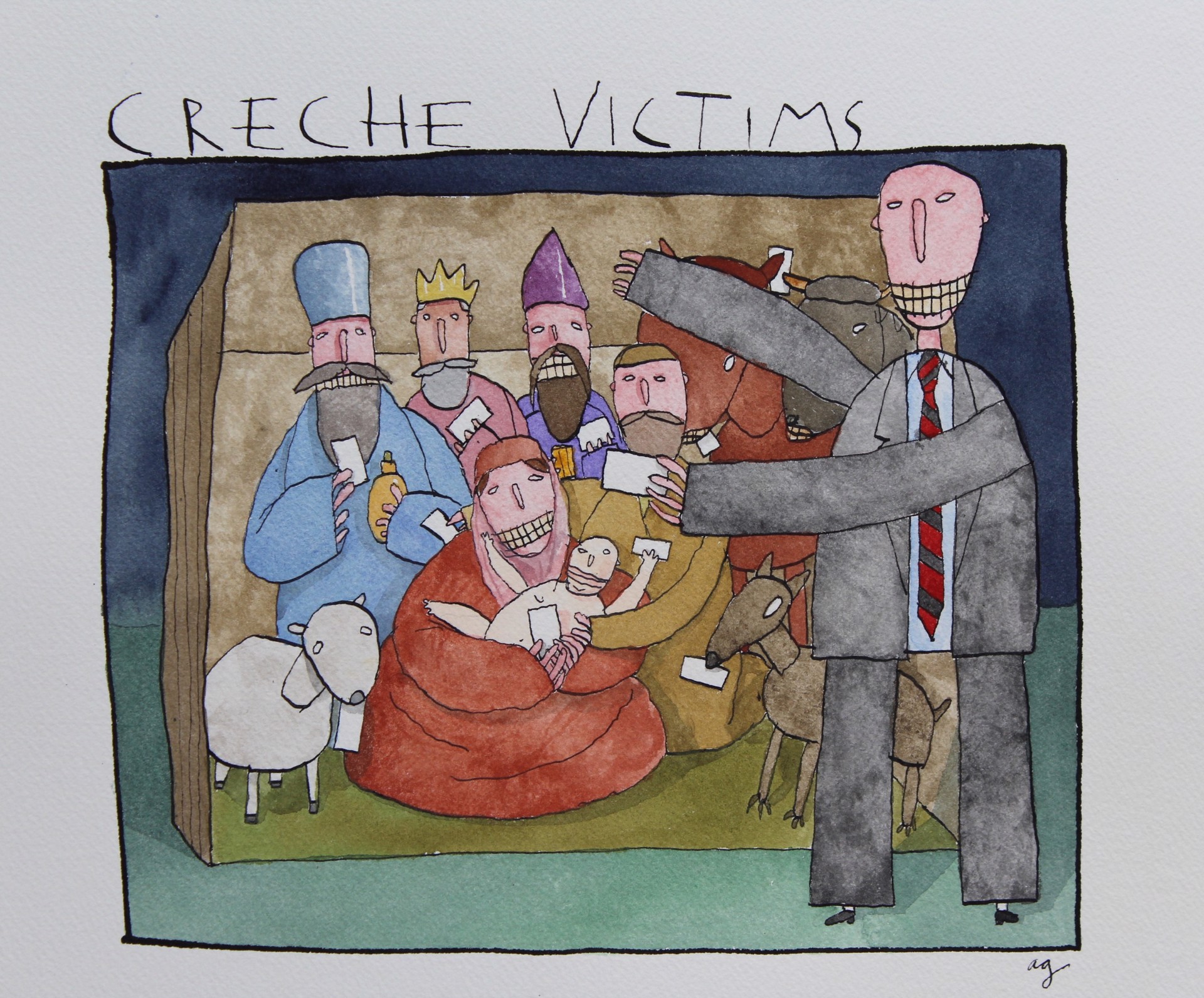 Creche Victims by Alan Gerson