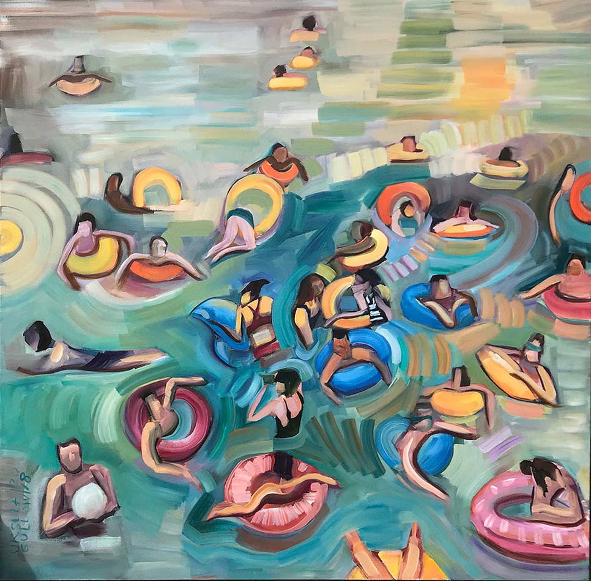 Tubing Time by Ursula Gullow
