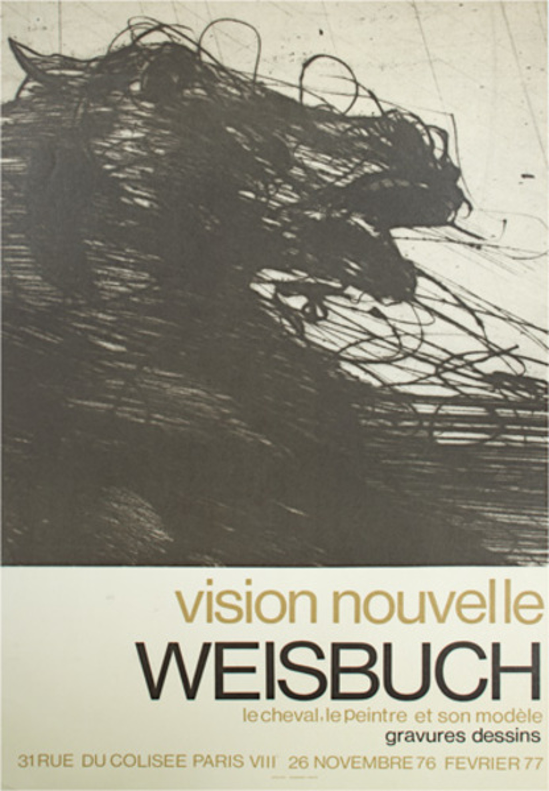 Vision Nouvelle - Weisbuch le Cheval by Claude Weisbuch