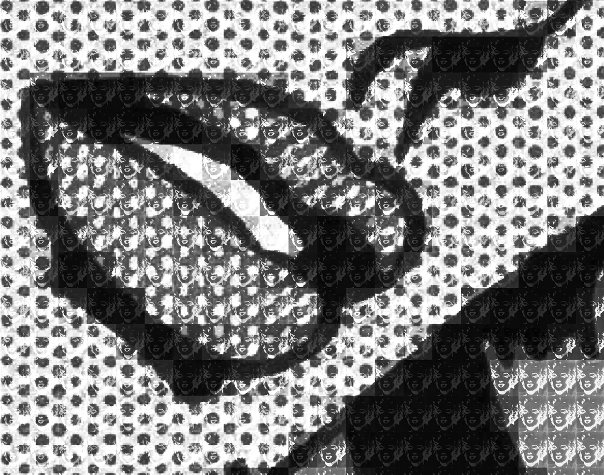 Stuck on You Lichtenstein vs Warhol by Alex Guofeng Cao