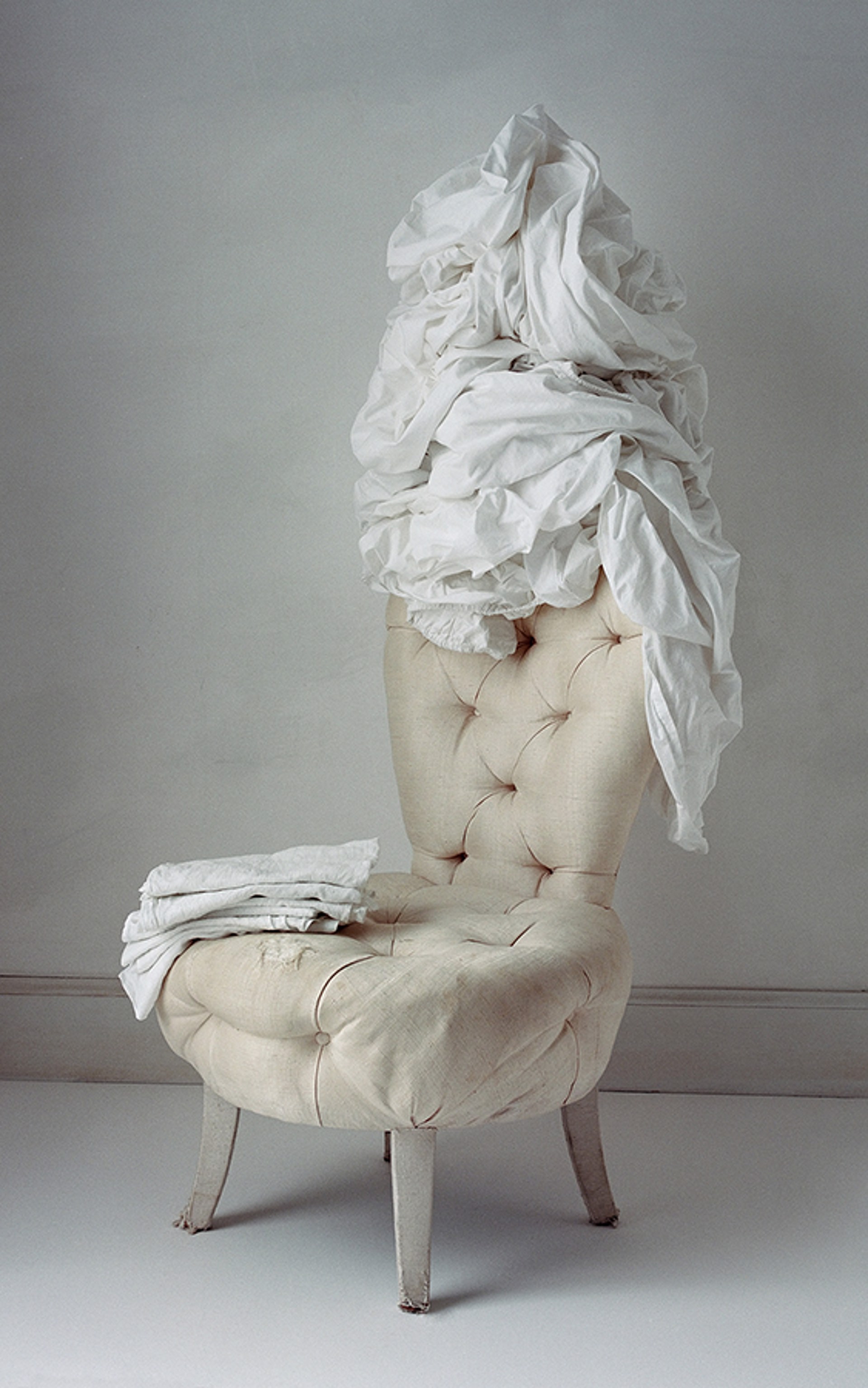 Chair, Napkins, and Sheets by David Halliday