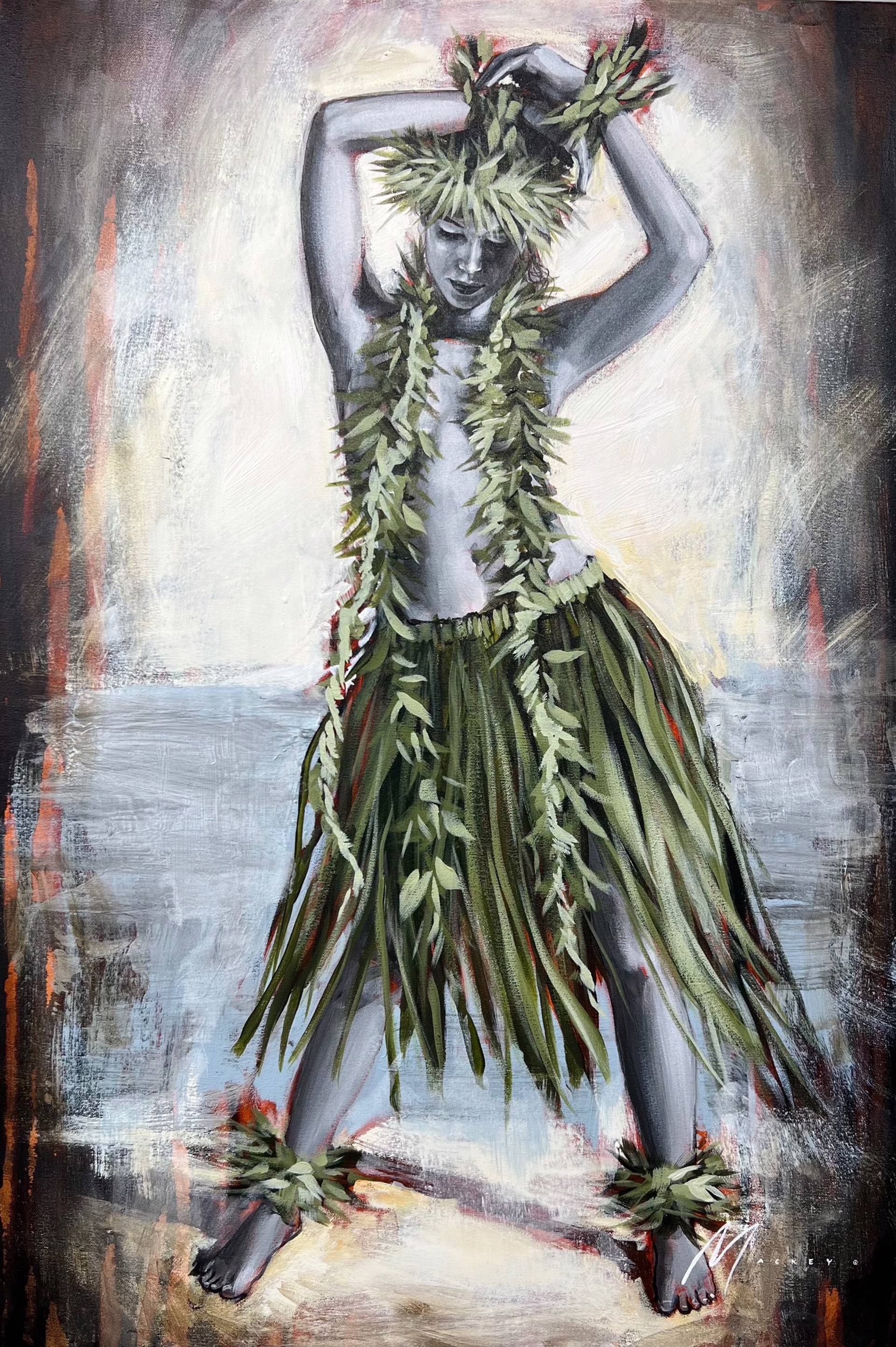 Sunset Wahine by Shawn Mackey