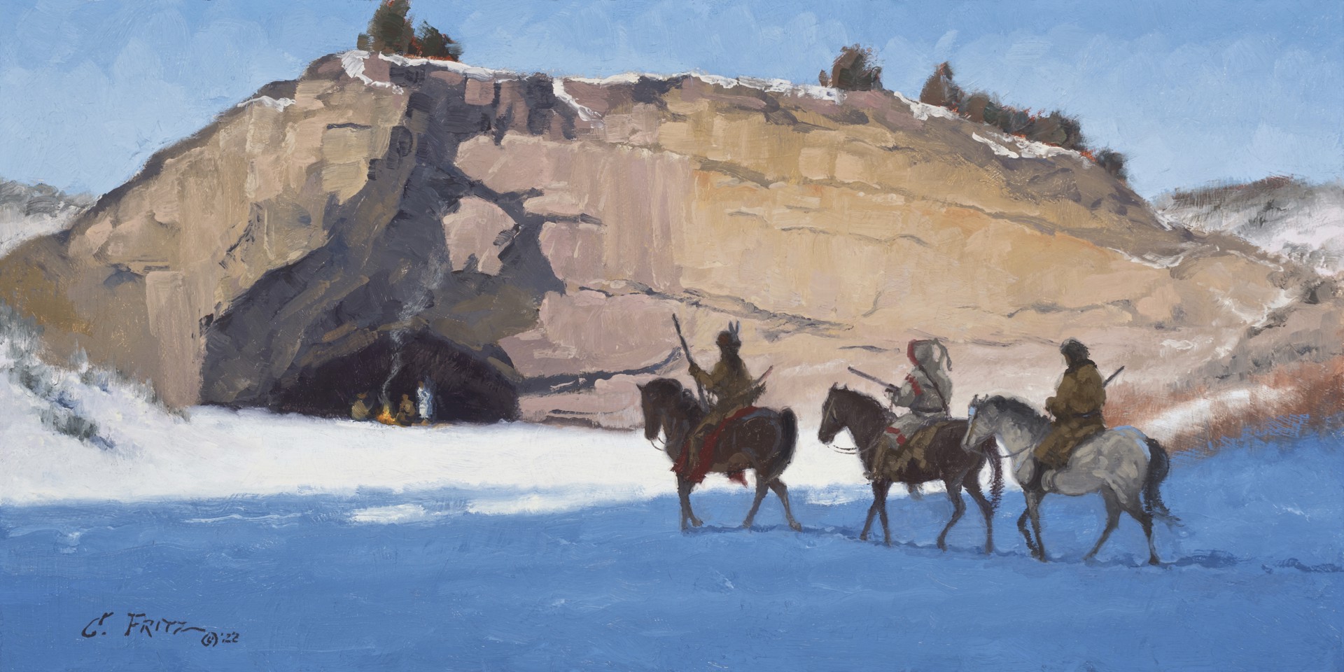 Dog Creek Rendezvous by Charles Fritz