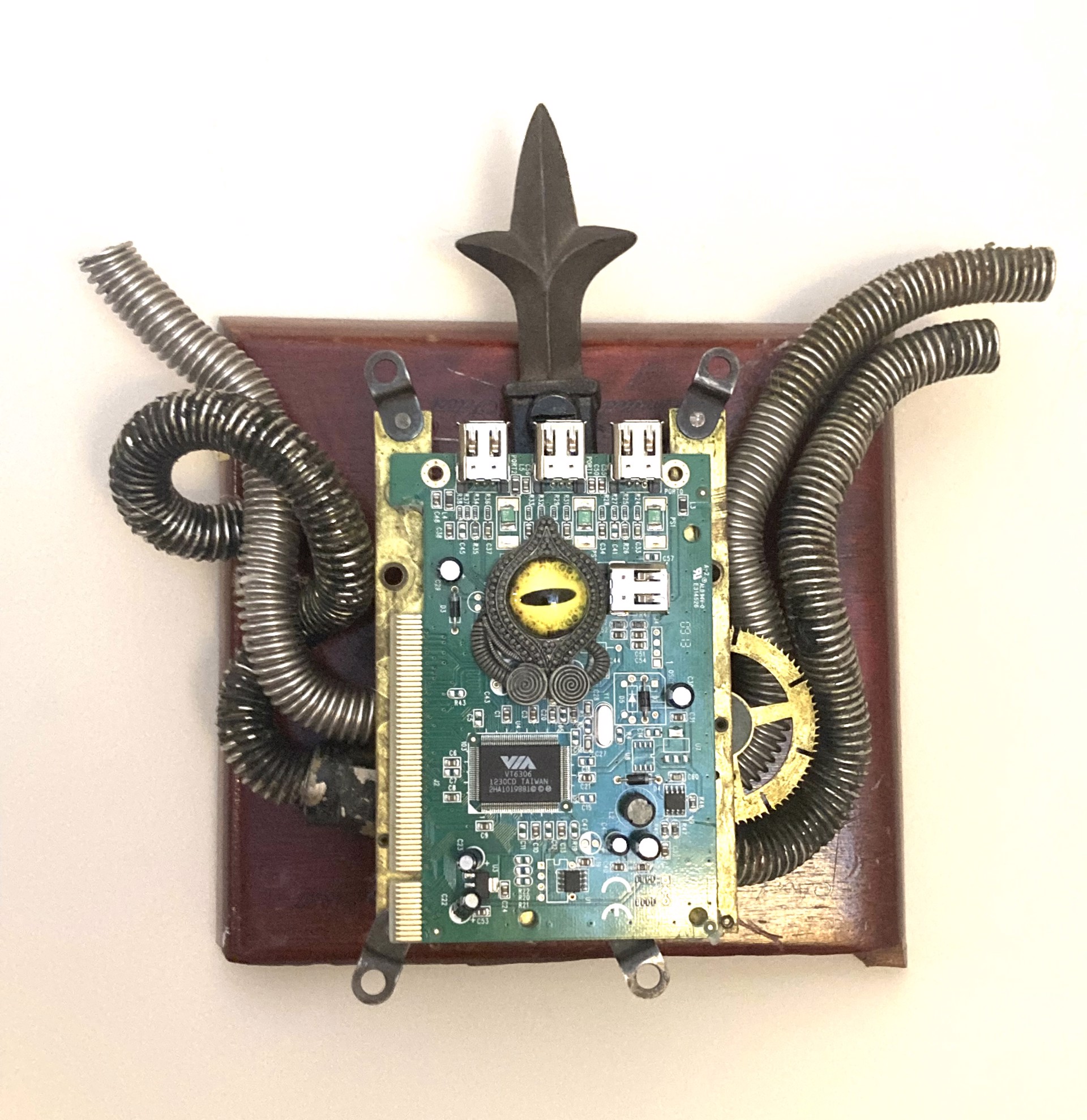 Maven Kahn (Visability Art Lab), Symbiotic Cybernetic Cephalopod by Visiting Artist