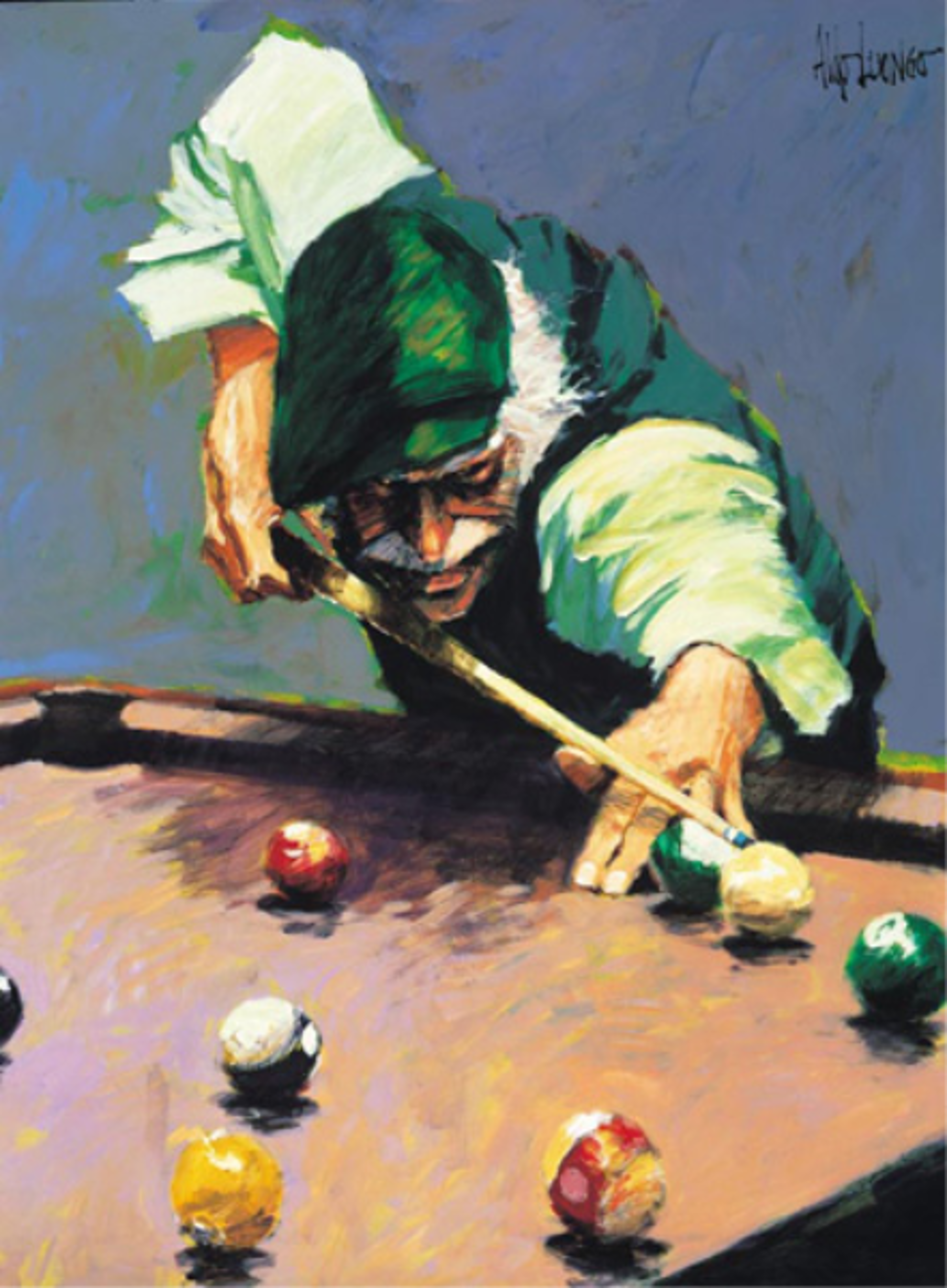 Billiards by Aldo Luongo