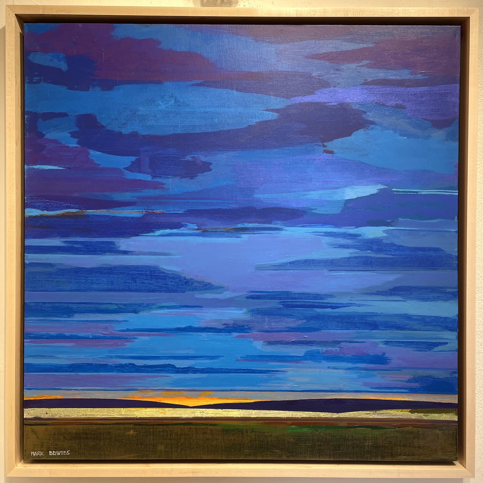 As the Sun Rises (43x43 Framed) by Mark Bowles