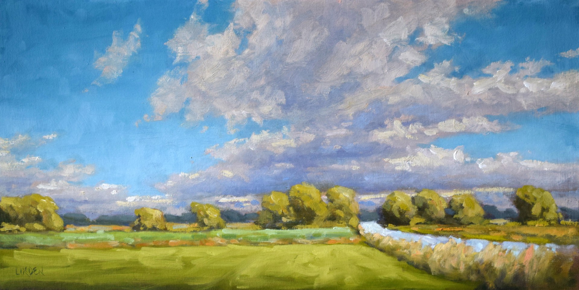 Clouds Over Cty Q by Tom Linden