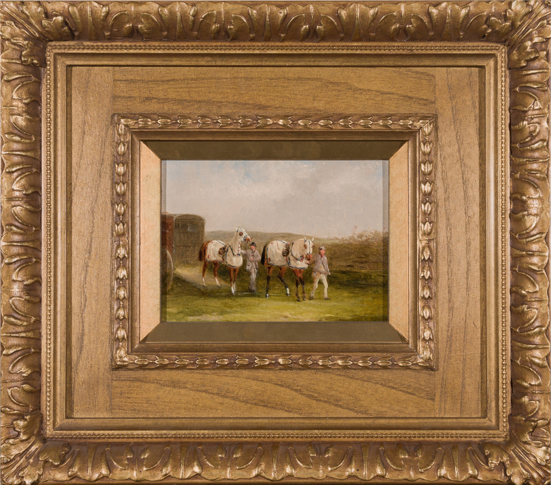 RACING (set of 4) by William Joseph Shayer