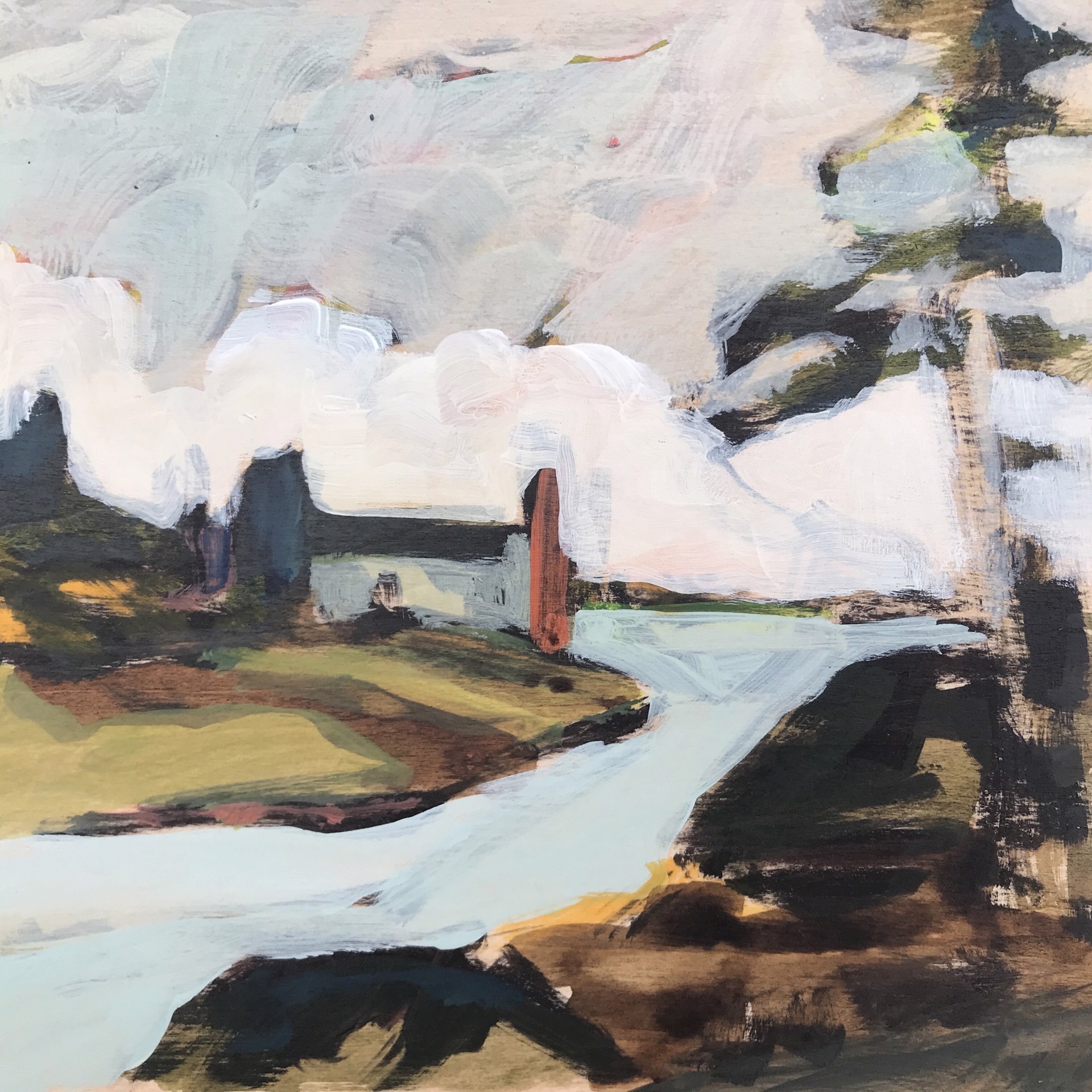 Fisherman's Cottage, Pine and Inlet by Rachael Van Dyke