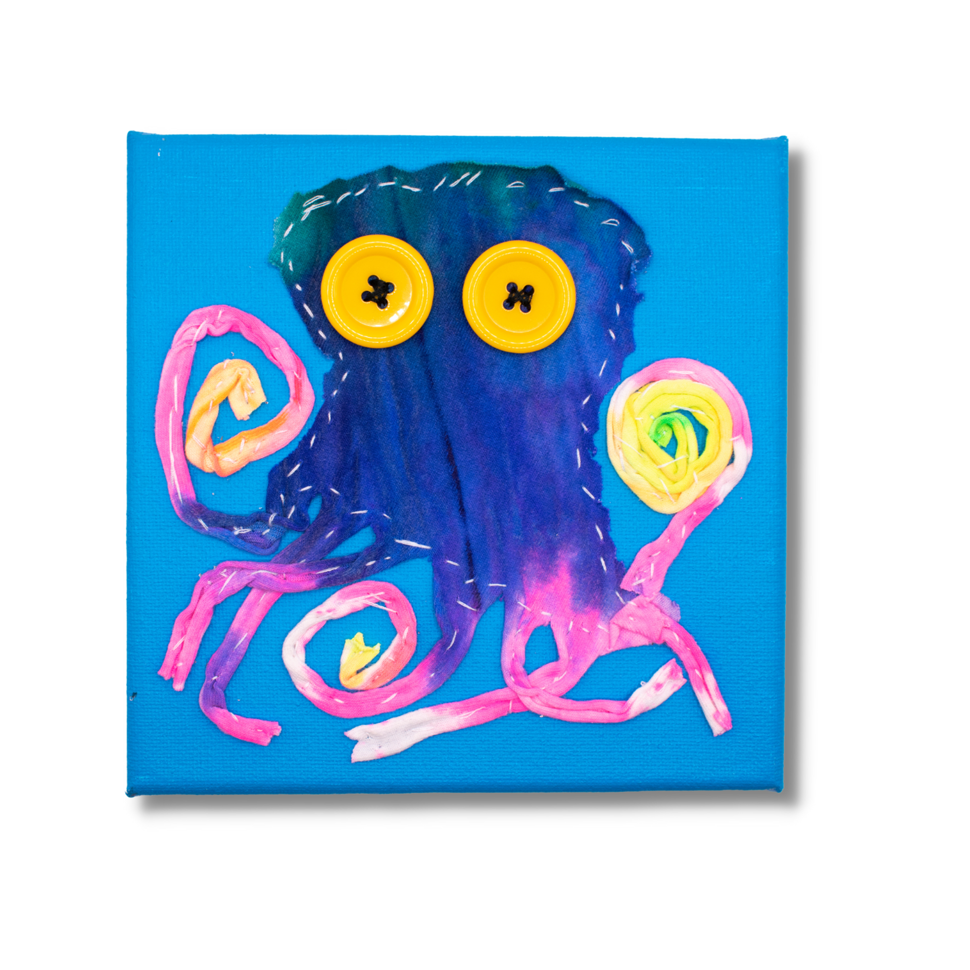 Baby Octopus (Blue) by Susan Spangenberg
