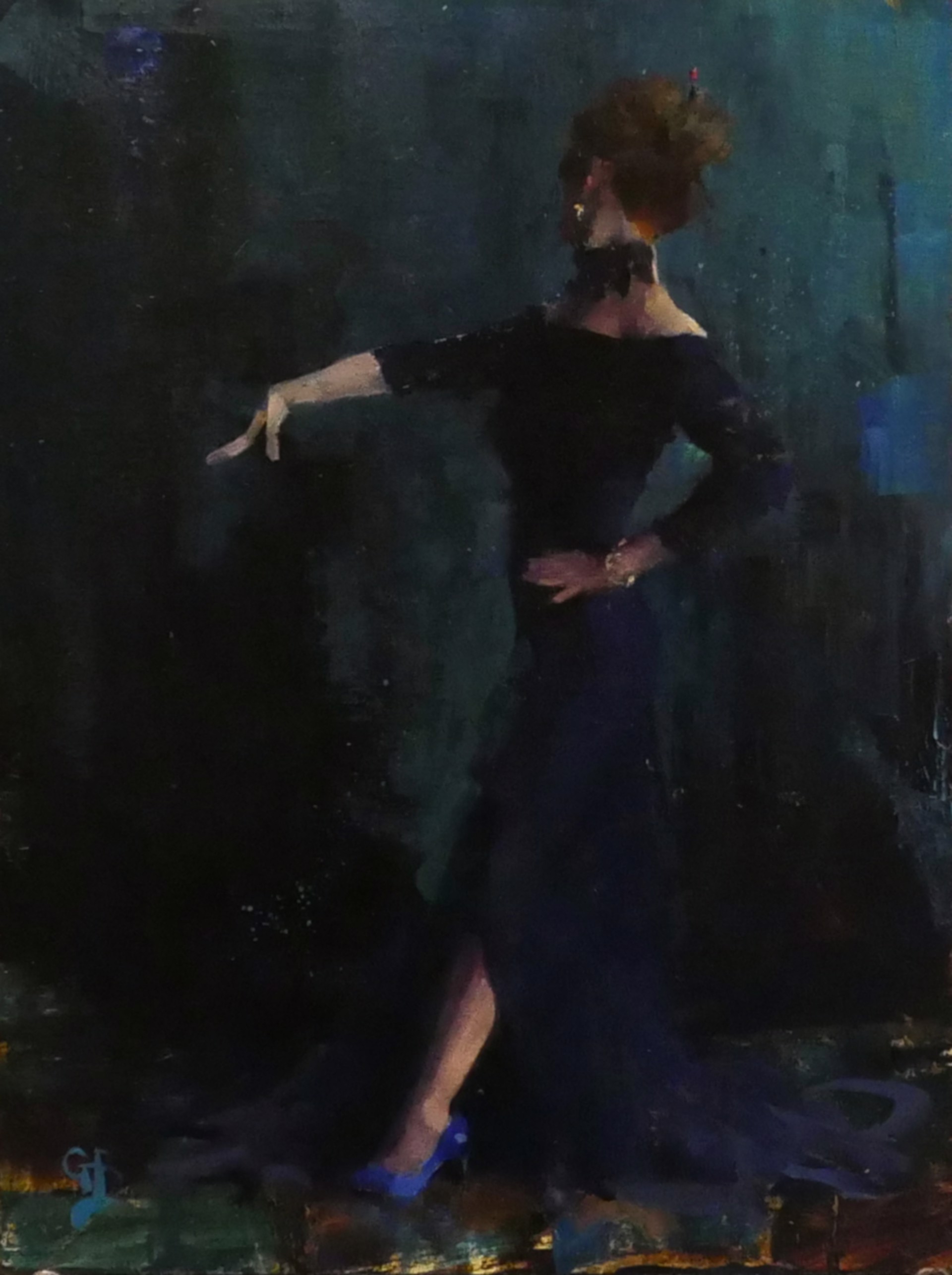 Study for "The Dancer" by George Bodine