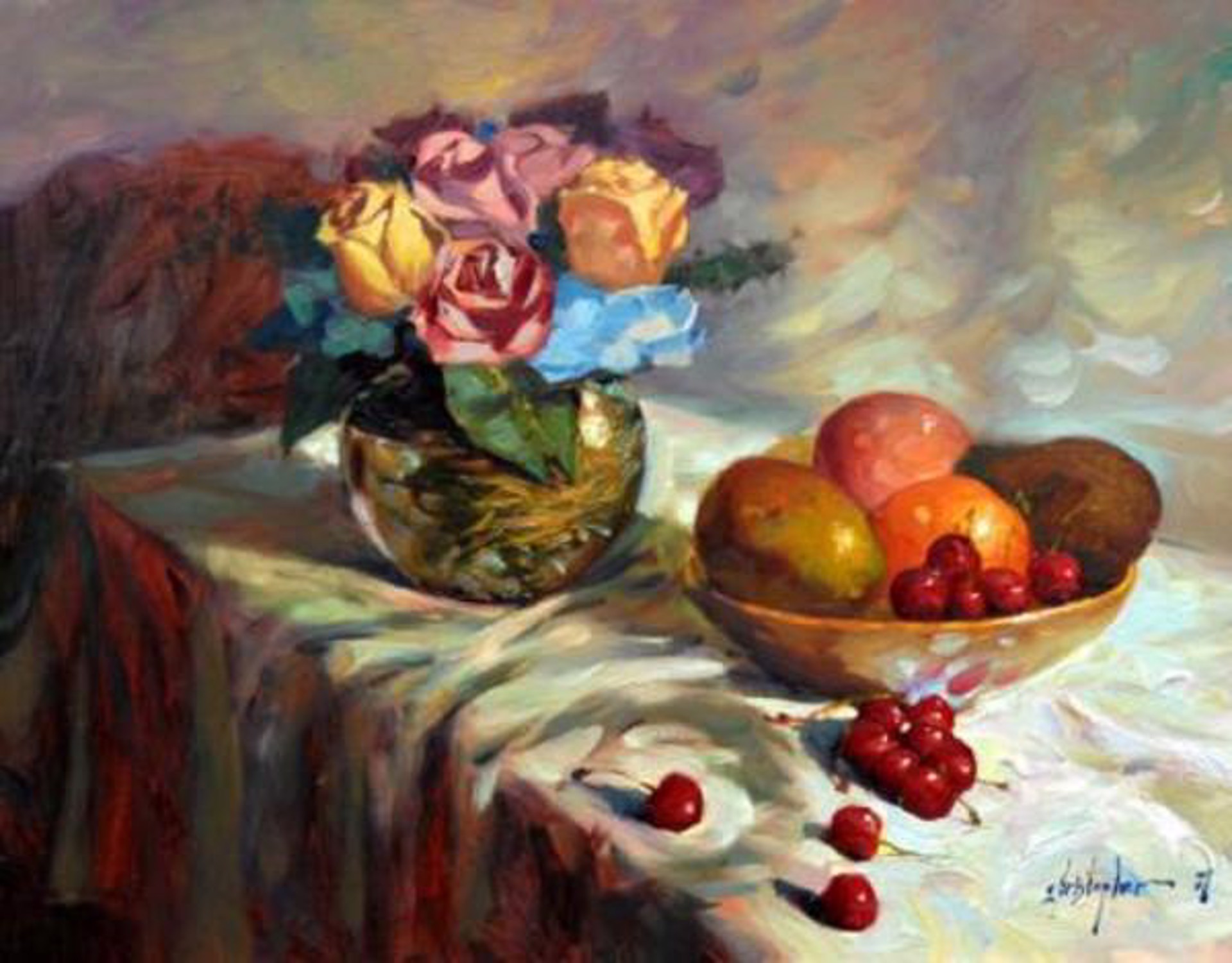 Fruit et Fleurs by Christopher M
