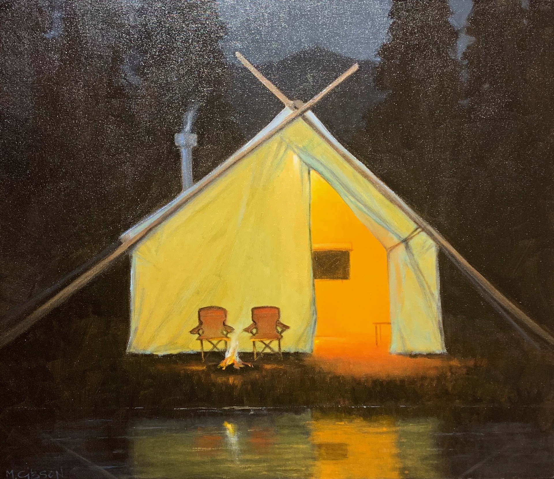 LANTERN LIGHT, MOONLIGHT, AND FIRELIGHT by Mark Gibson