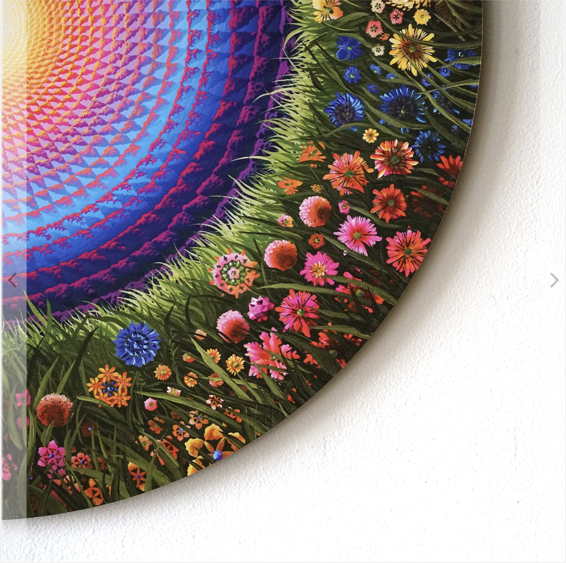 Flower Mandala (Print) by Justin Lovato