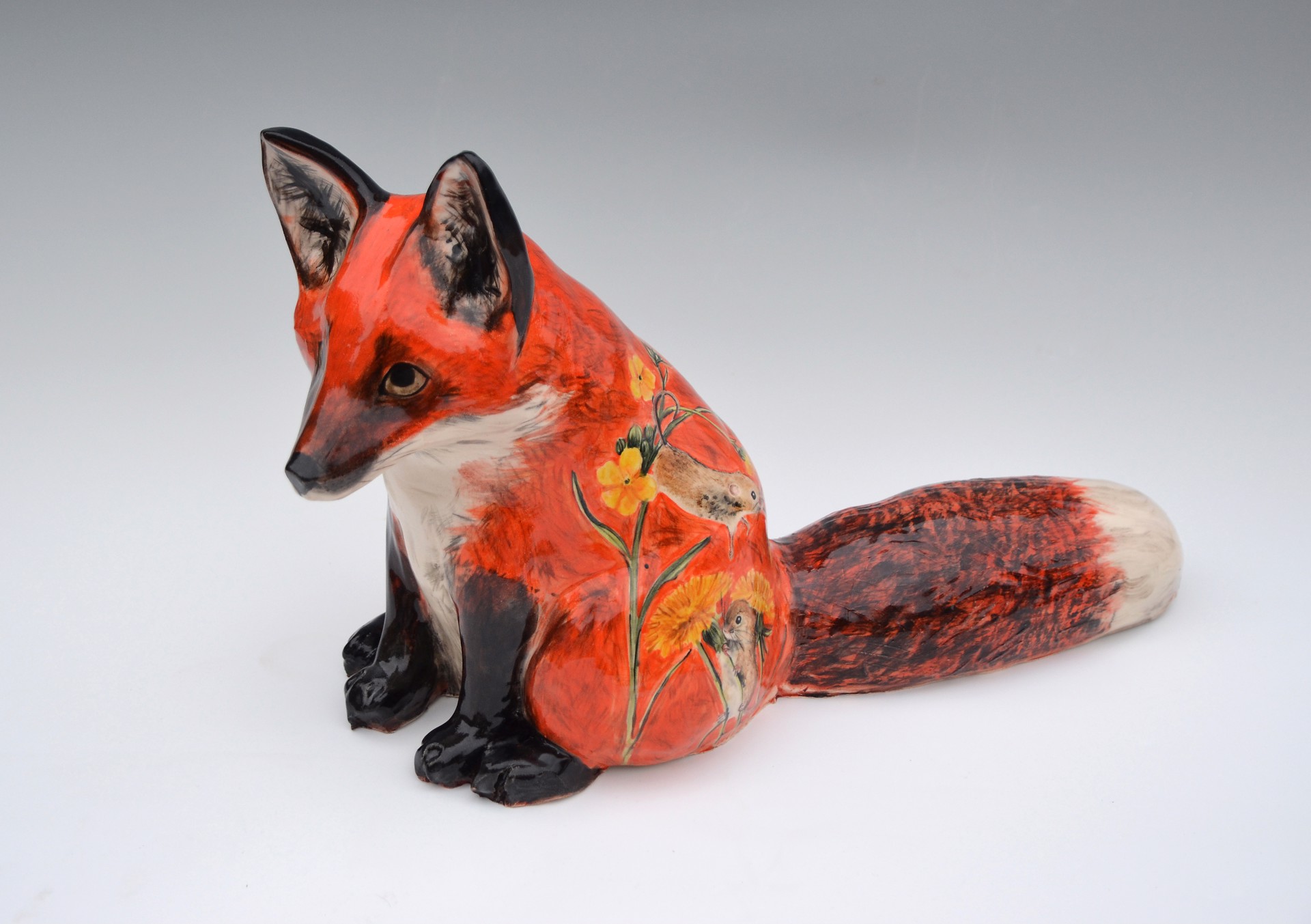 Fox & Flower Mice by Kat Kinnick