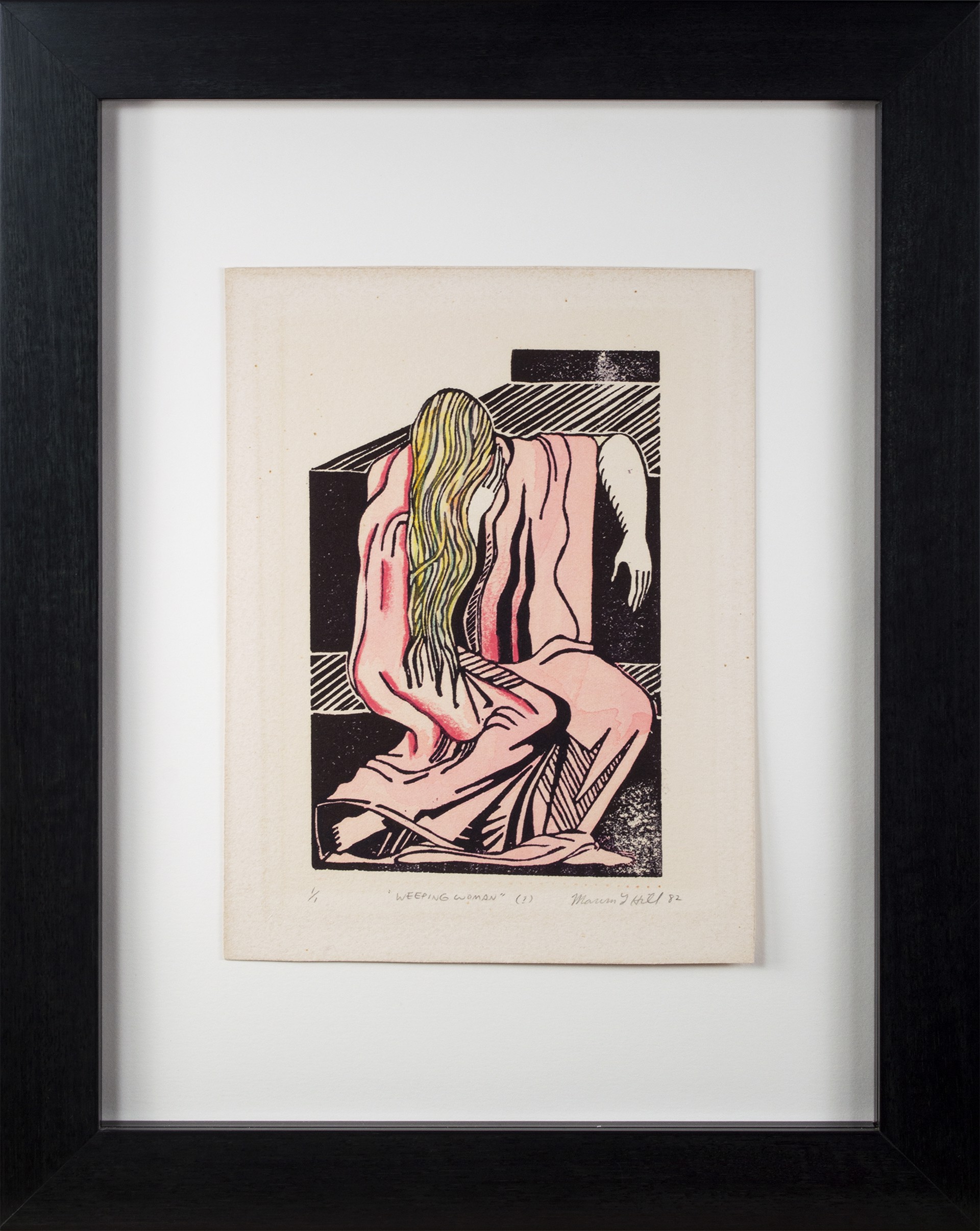 Weeping Woman by Marvin Hill