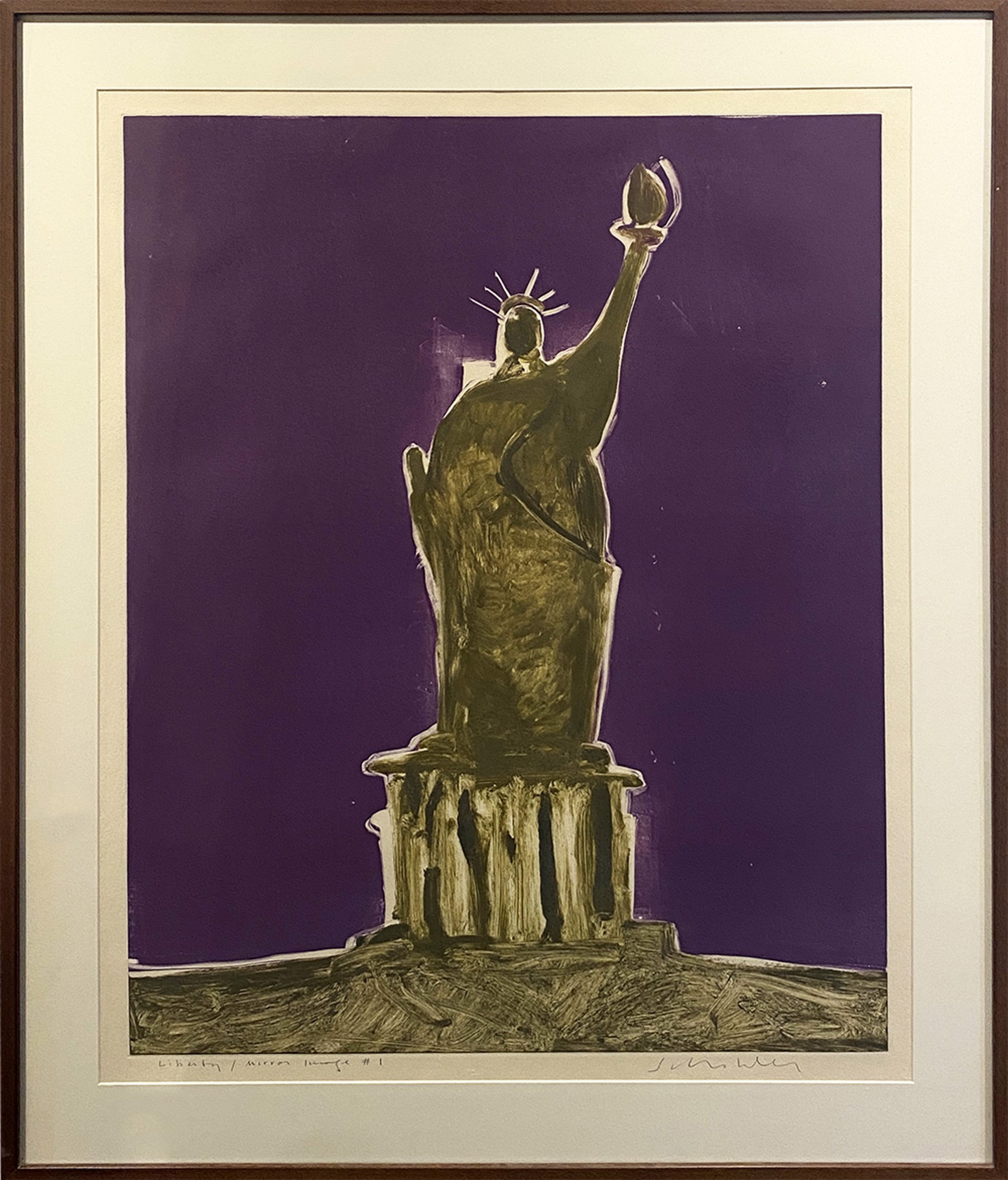 Liberty / Mirror Image #1 by Fritz Scholder