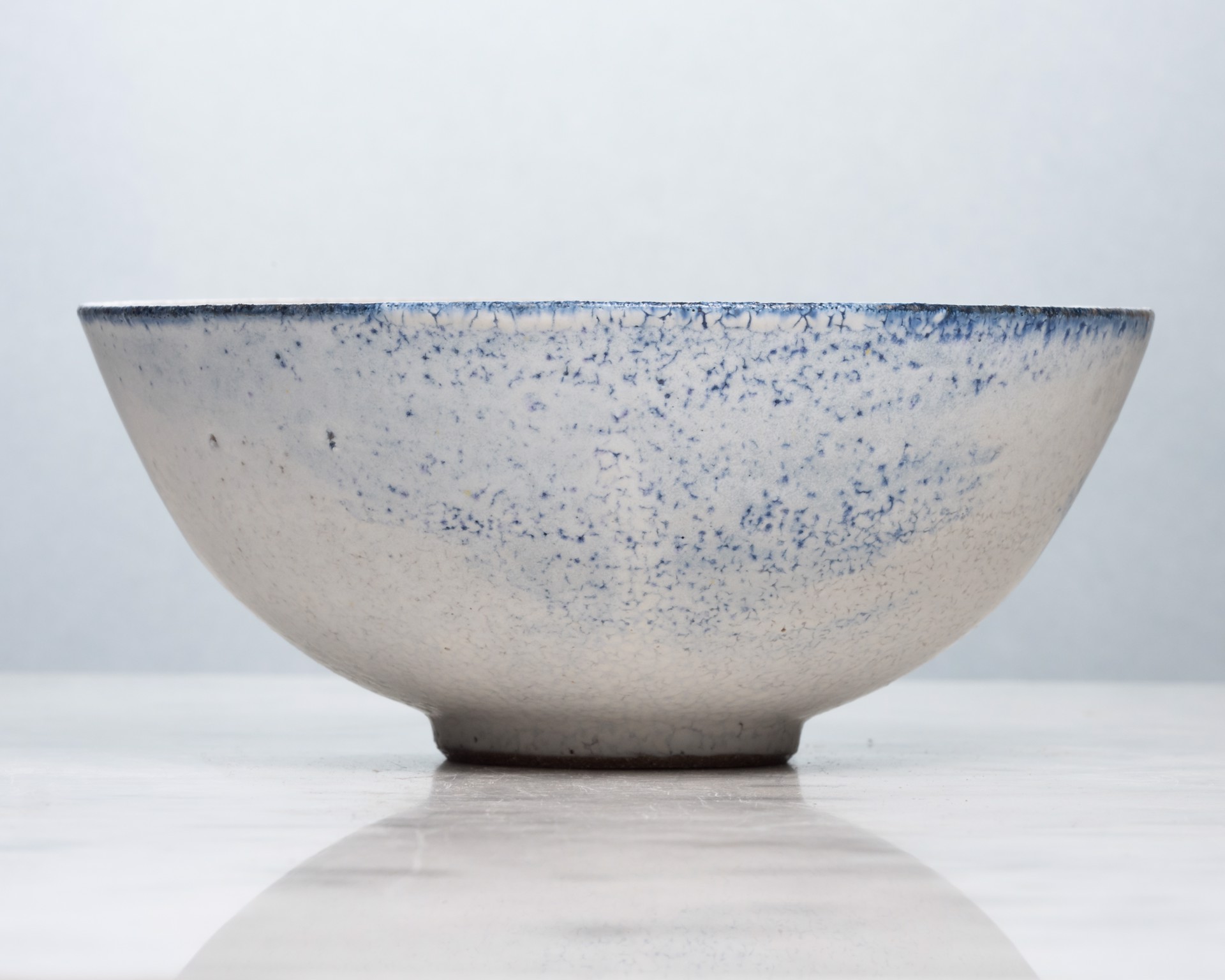 Broken Blue Bowl by Franny Owen