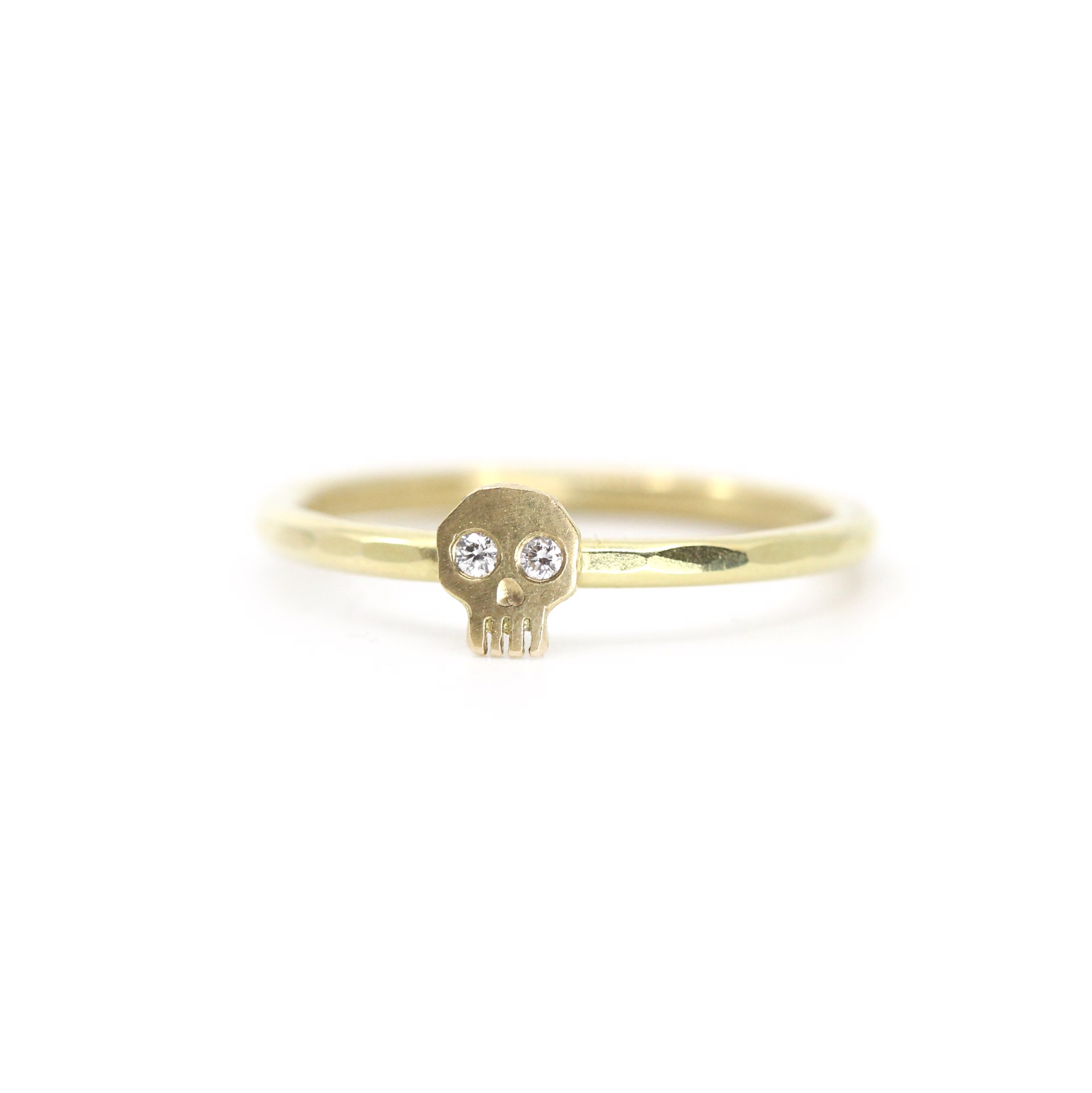 Single Skull Ring  (size 6.5) by Susan Elnora