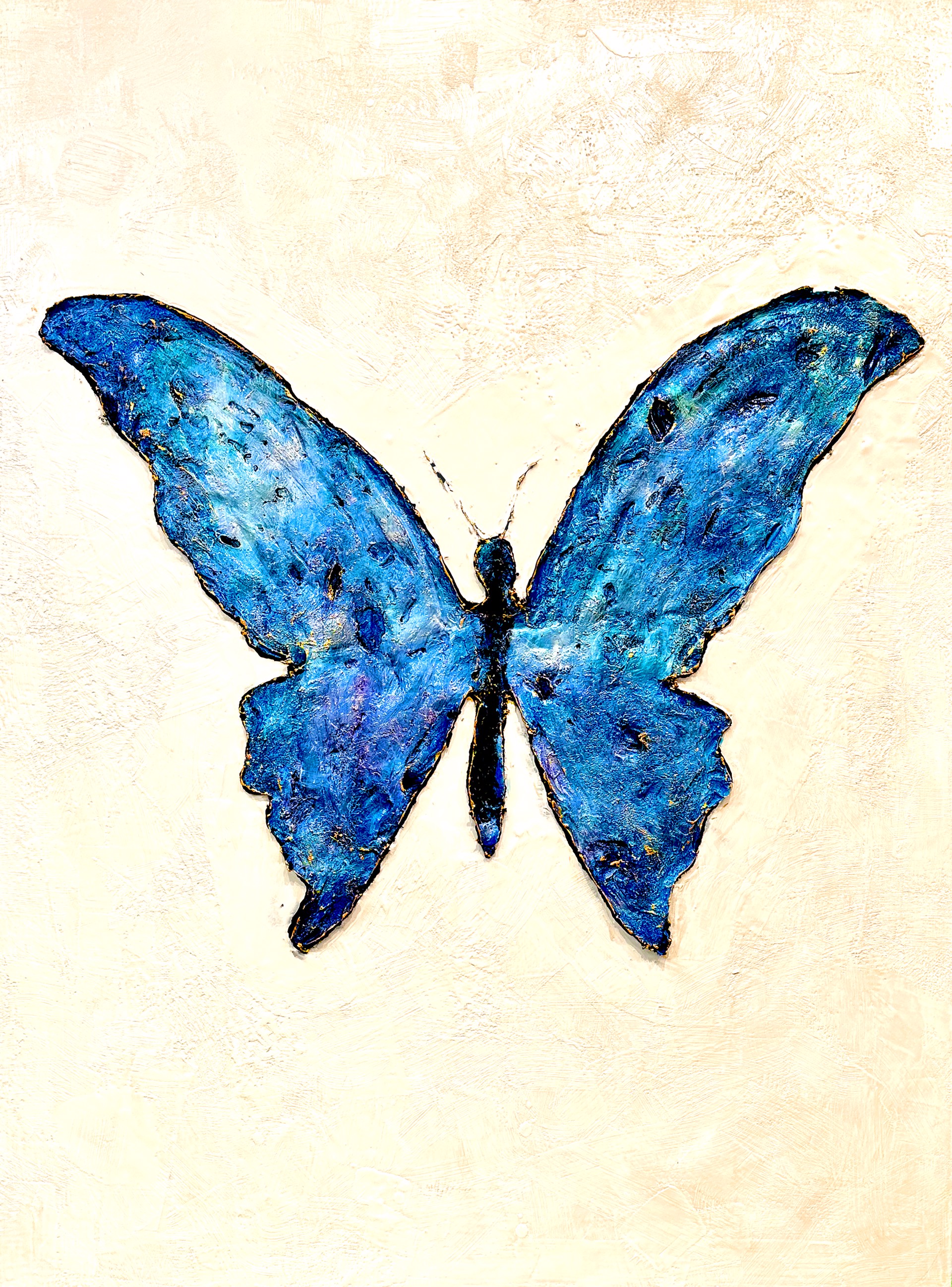 Blue Morpho II by Meredith Pardue