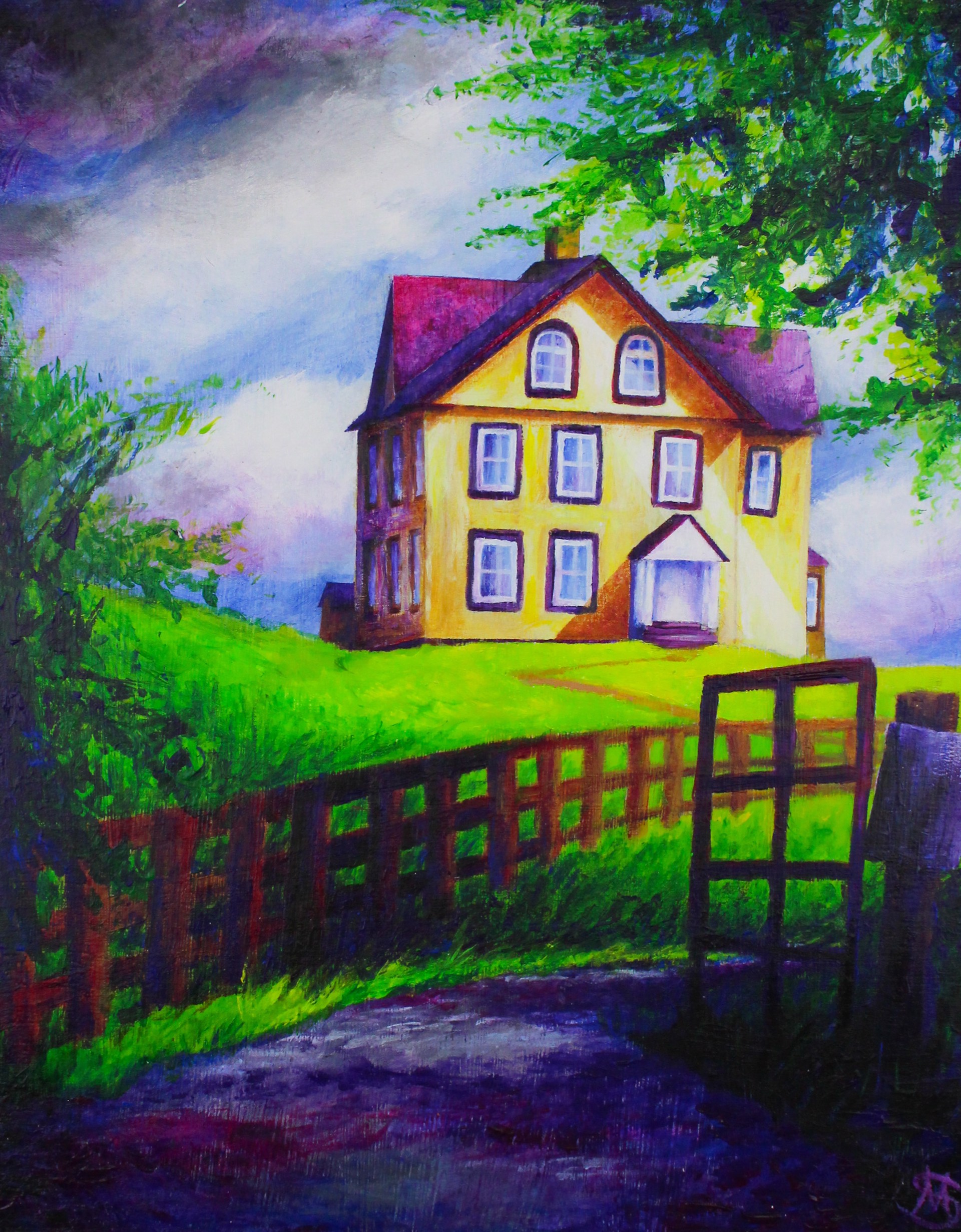 The House on Sunflower Hill by Marrimarra
